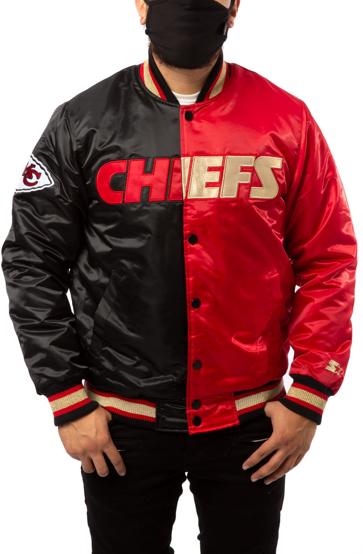 STARTER Kansas City Chiefs Jacket LS00G792 KAC - Shiekh