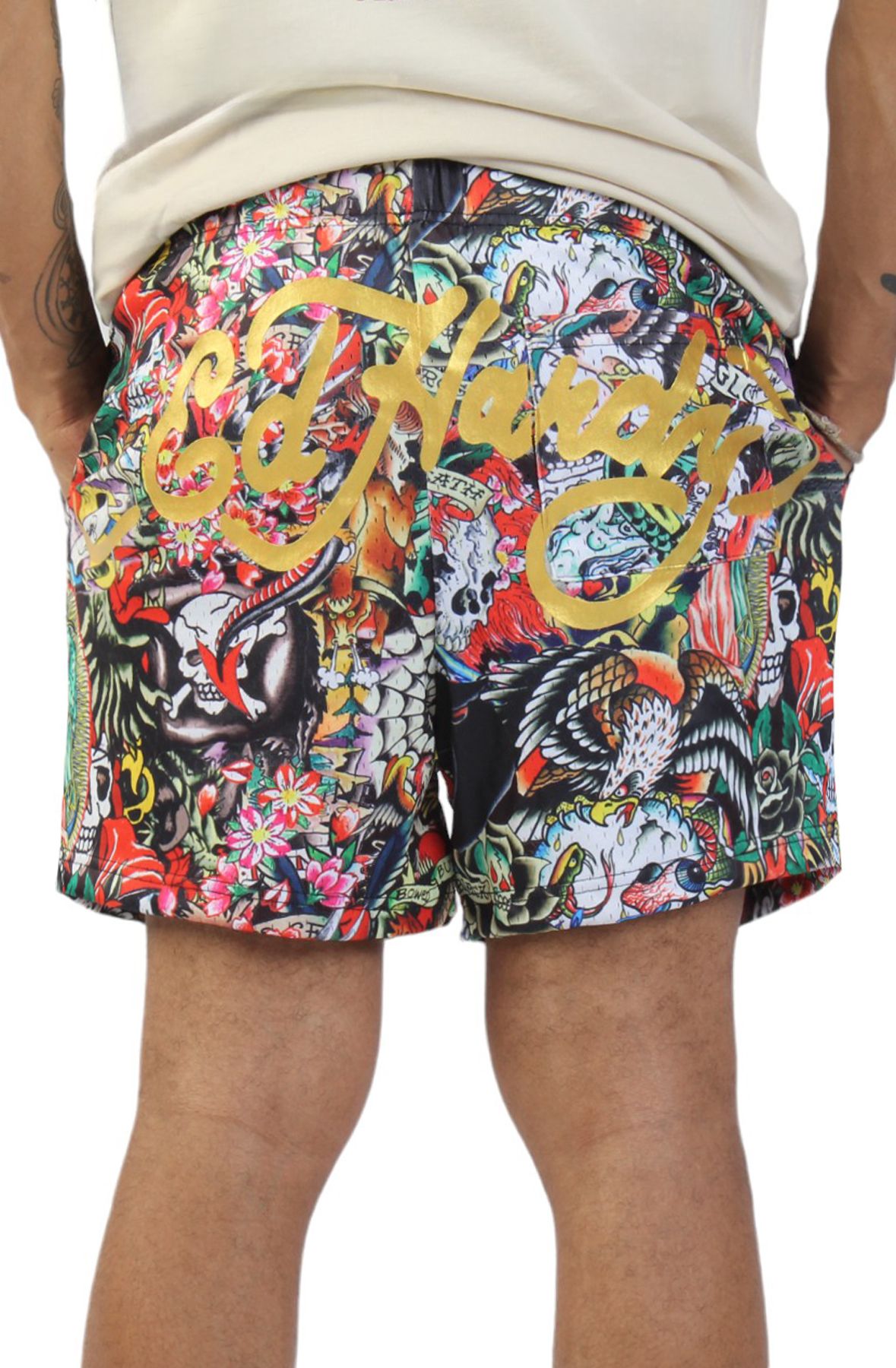 パンツ [Sculptor X Ed Hardy] Cherry Shorts SCULPTOR® online store