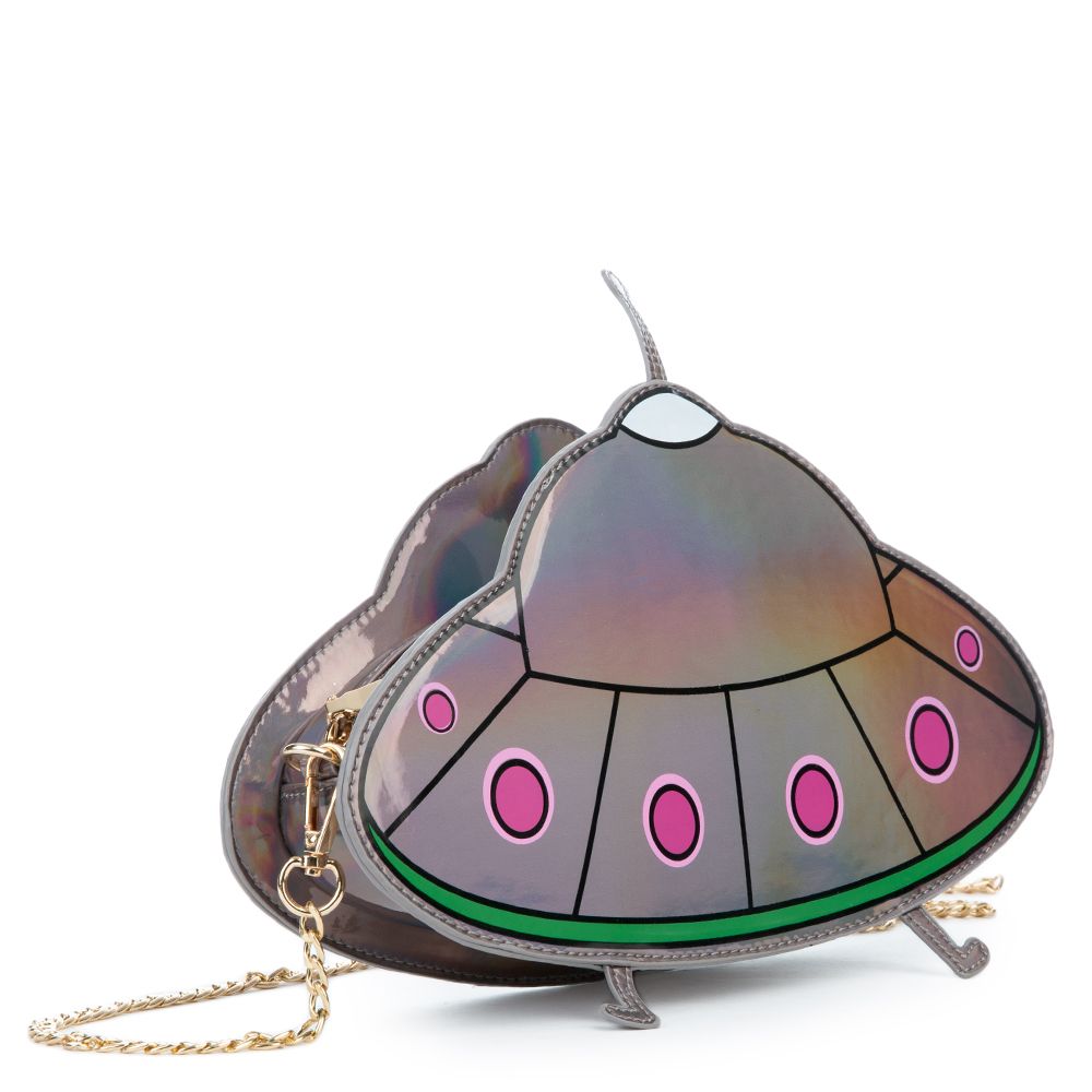 【新品】ネイタルデザイン PAPER BAG UFO CLUB ver. Alien Spaceship Crossbody Bag – Discovery Center Online Store