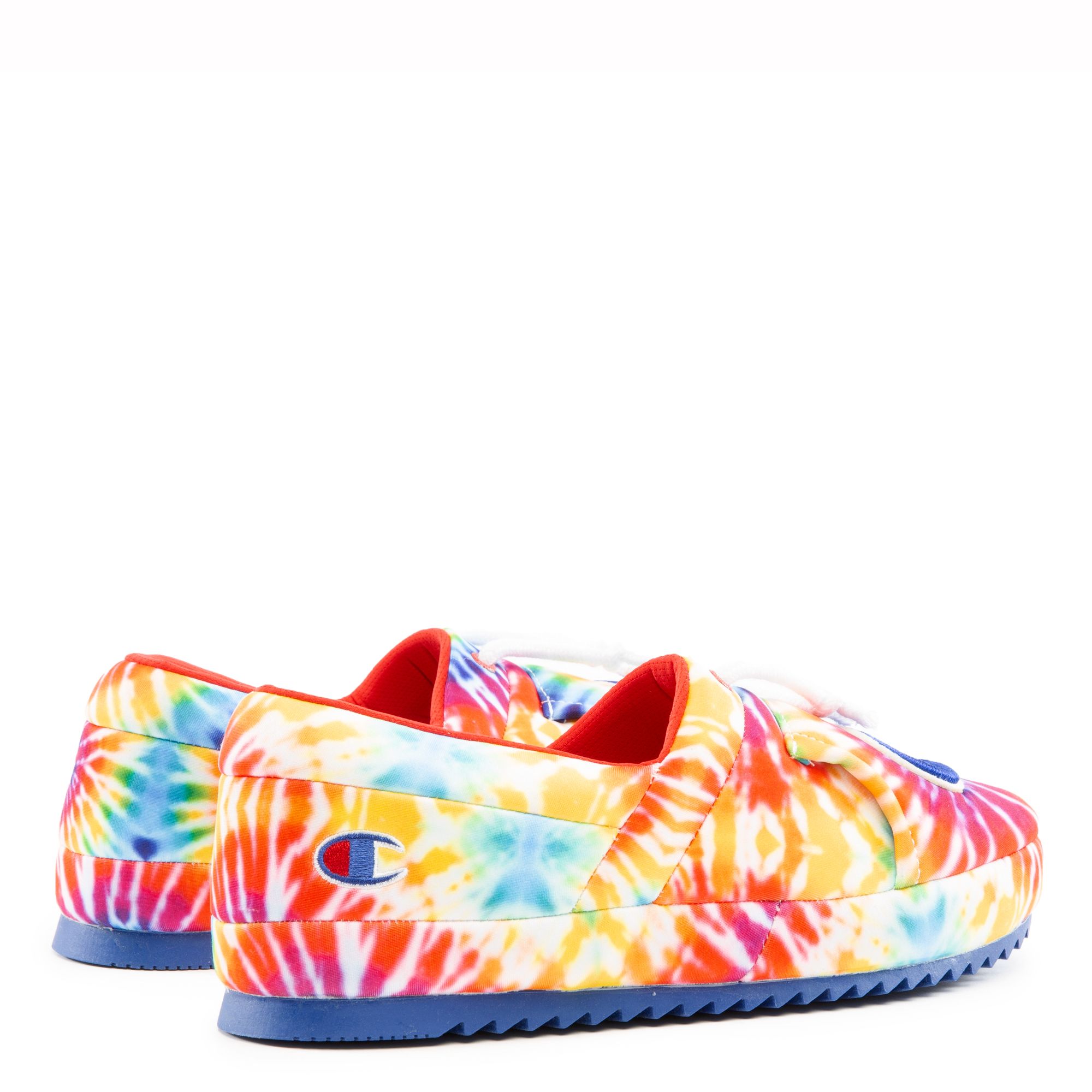 champion slippers tie dye