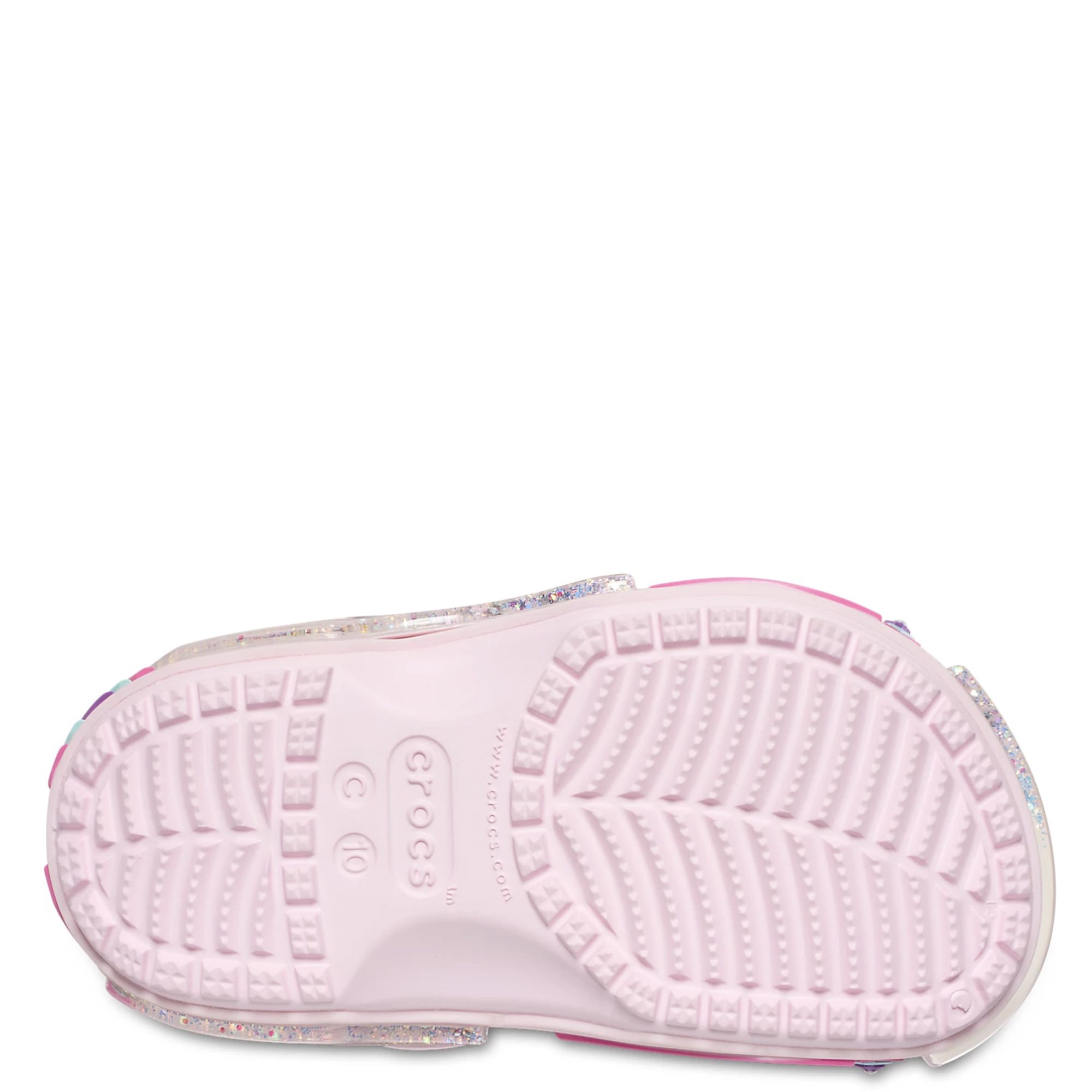 CROCS Toddler Classic Star Sparkle Shaker Clogs 211620-6ZW - Shiekh