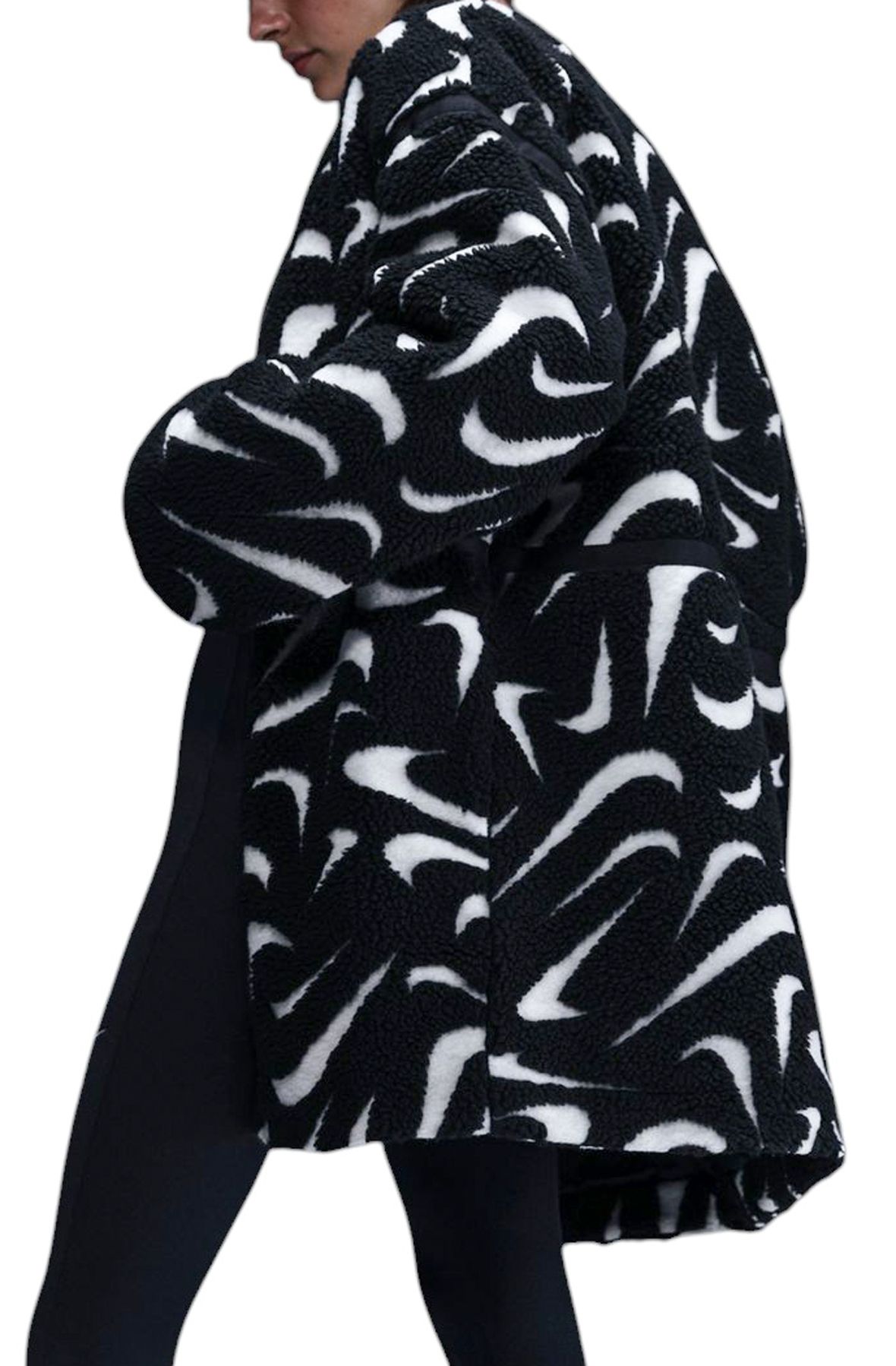 NIKE Loose High-Pile Jacket FV8025 010 - Shiekh