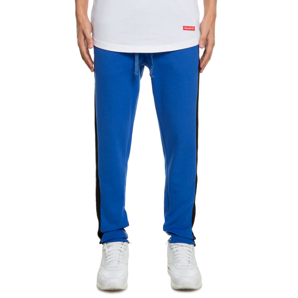 nike royal blue track pants