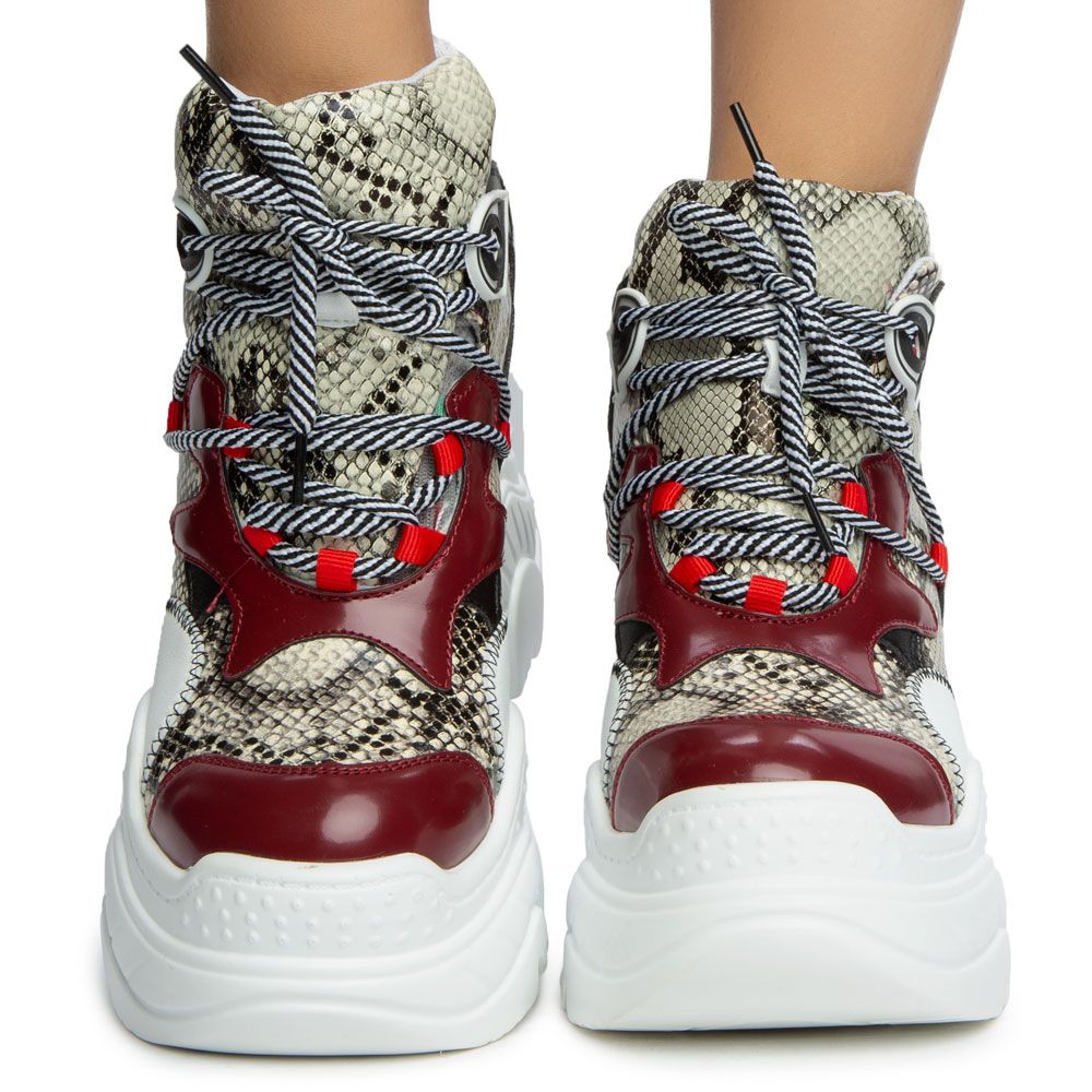休日限定 ANTHONY Shiekh - TANGERINE-SNK Sneakers Platform Tangerine WANG その他