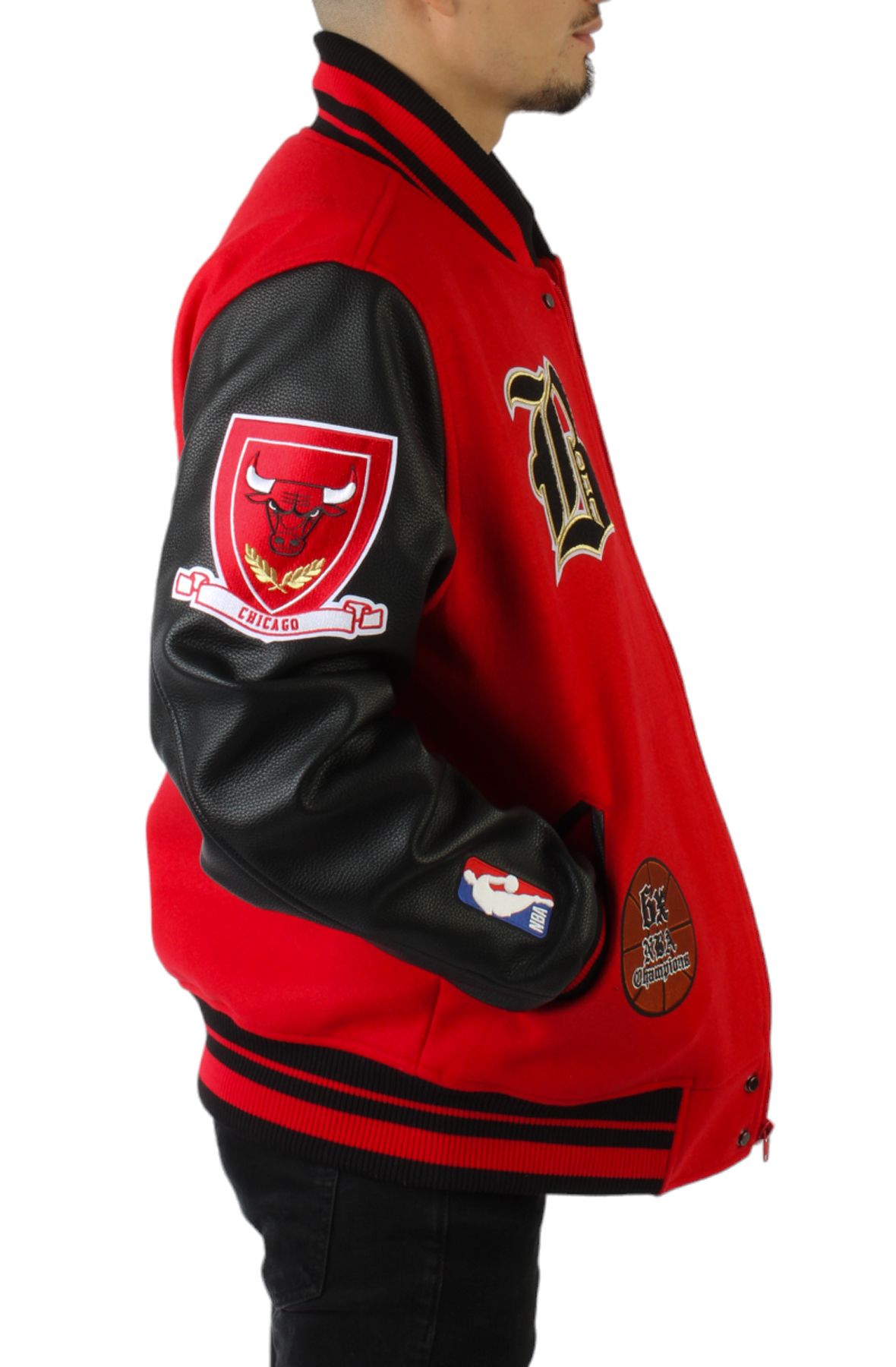 PRO STANDARD Chicago Bulls Varsity Jacket BCB659461-RBK - Shiekh