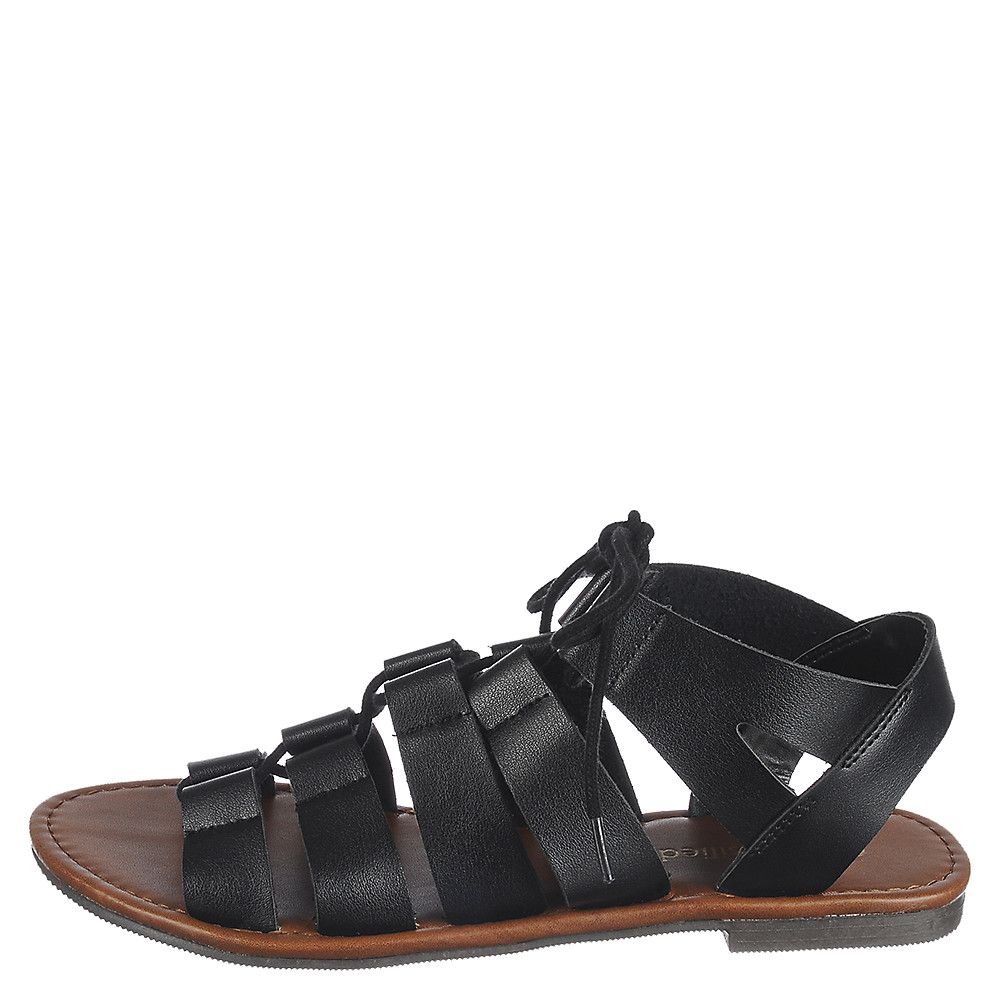 tan and black slingbacks