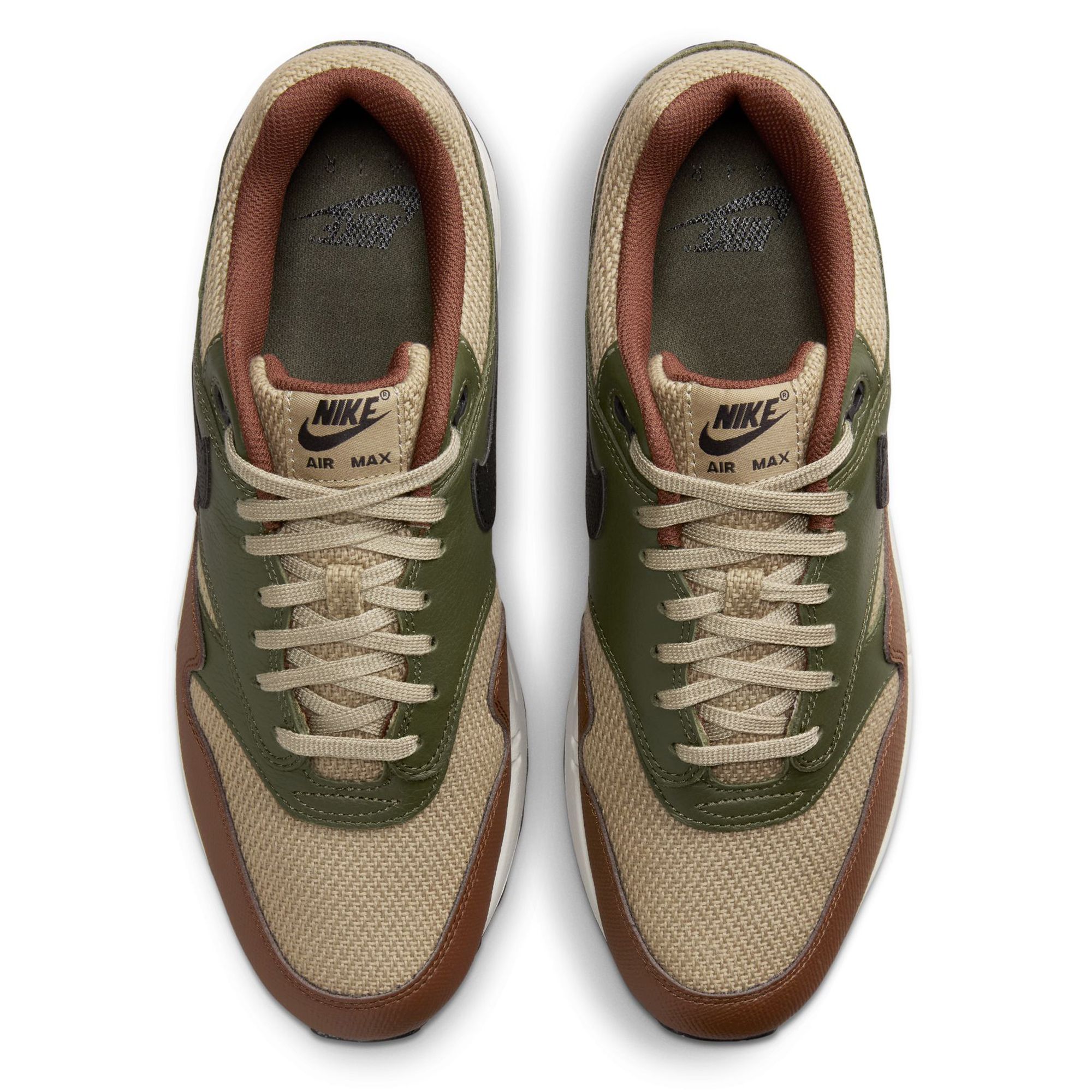 Olive green air max 1 best sale