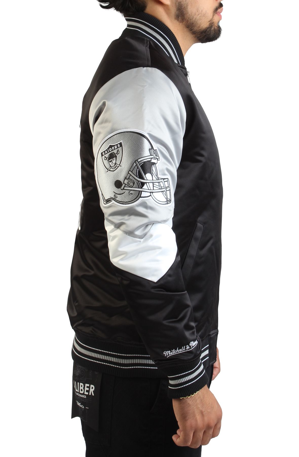 MITCHELL AND NESS NFL Las Vegas Raiders Throw It Back Jacket