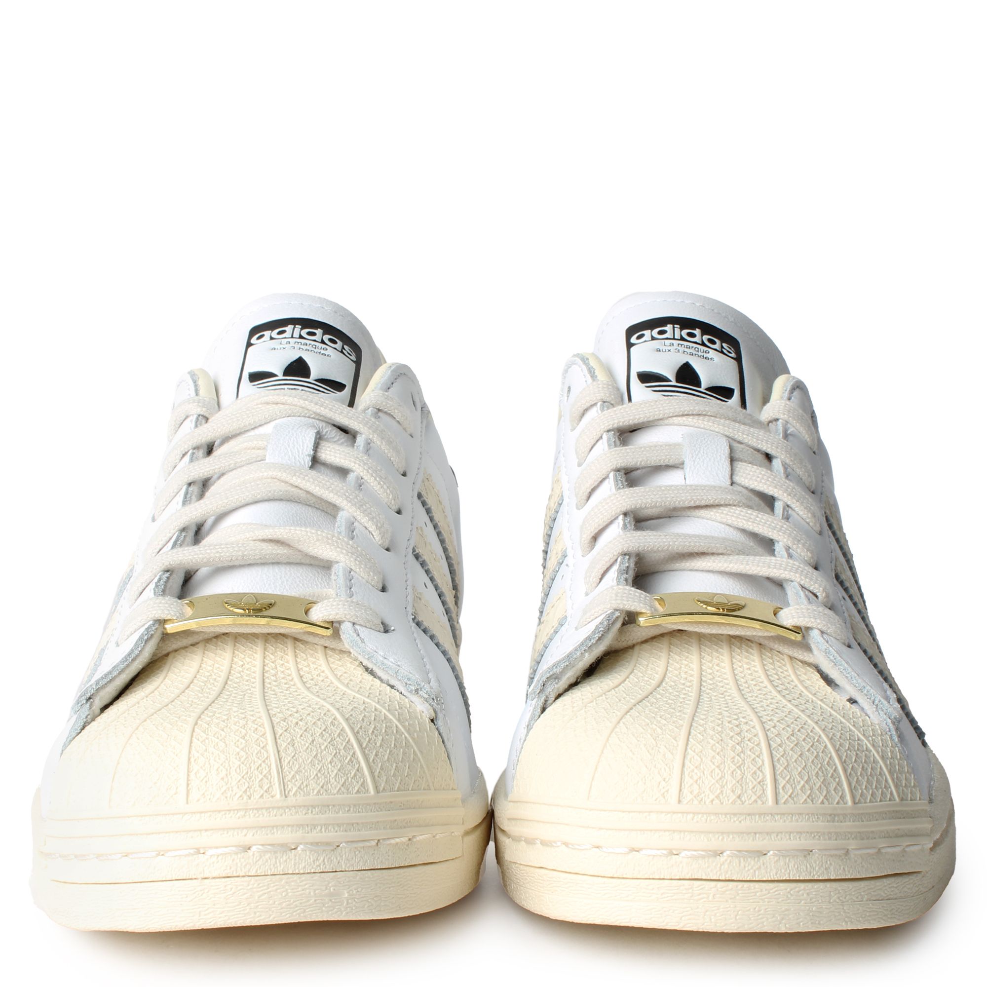 Adidas - Superstar Vegan Core Black/Ftwr White/Gold Met. - Shoes
