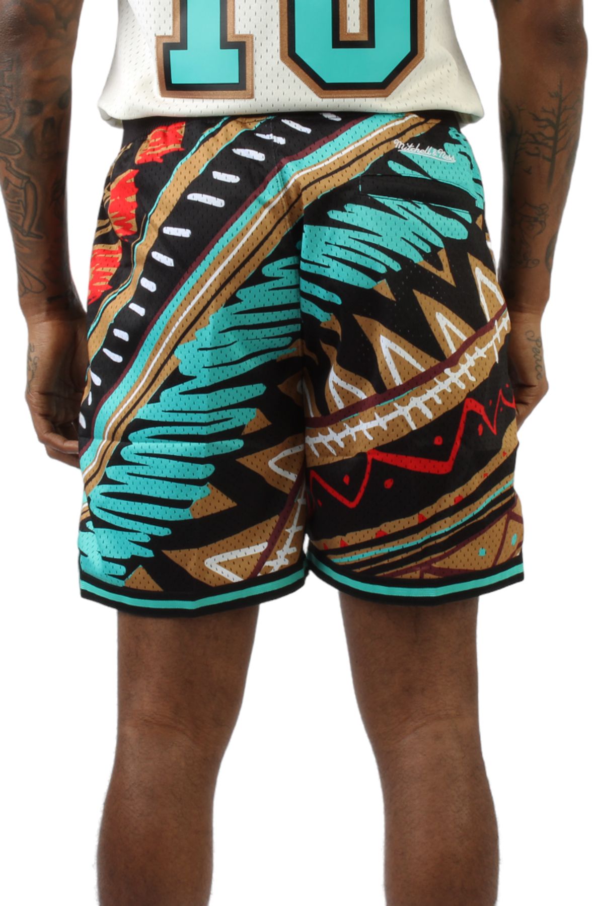 Mitchell & Ness Vancouver Grizzlies Teal Swingman Shorts - Gameday