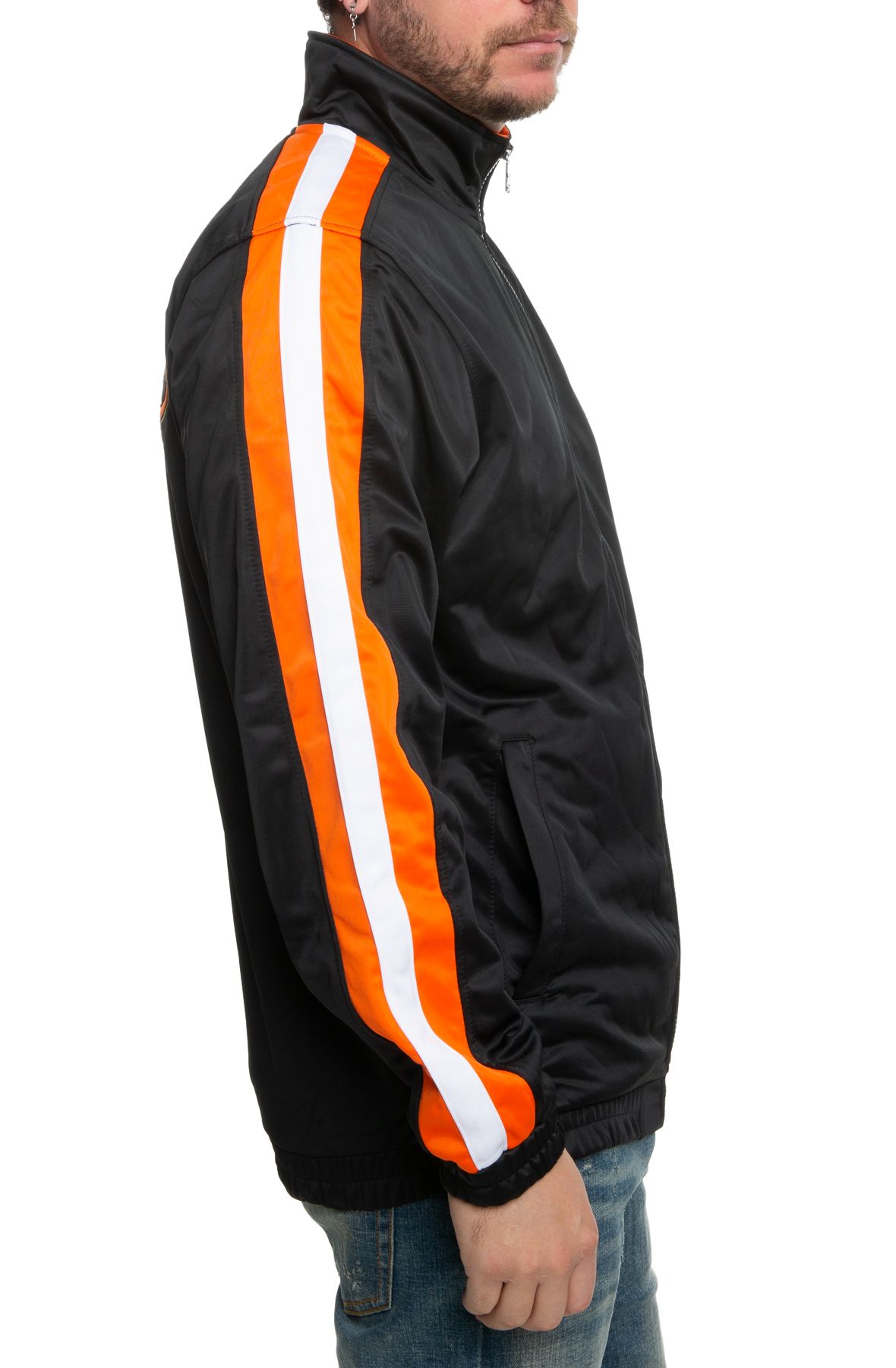 Full LL ストライプジャケット オレンジ GIANTS Zip Medals Beyond | AW23 Orange Jkt ウェア