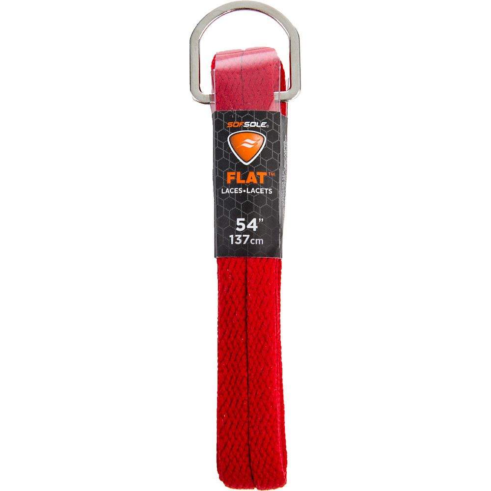 red elastic shoe laces