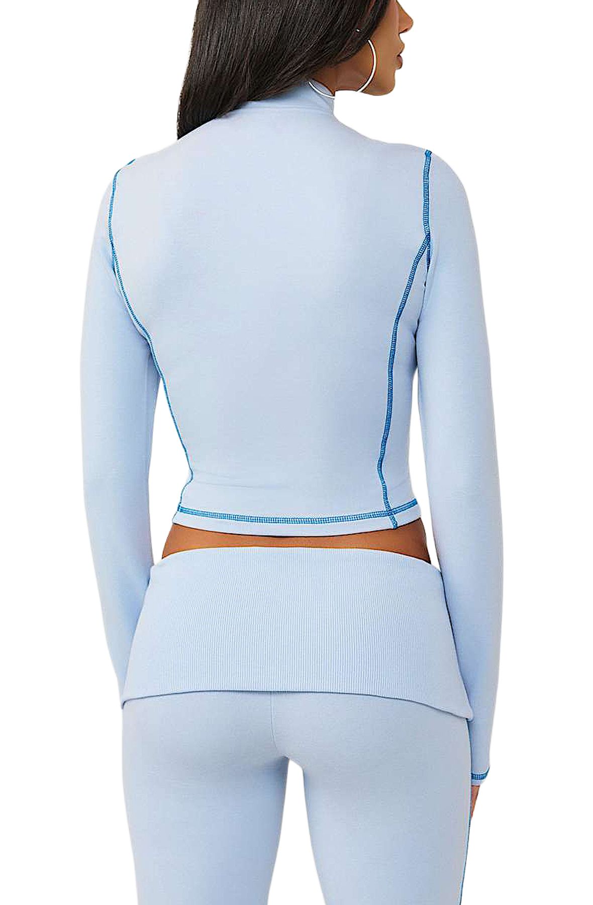 TRUE RELIGION Crystal J'adore Terry Zip-Up Jacket 210733C - Shiekh