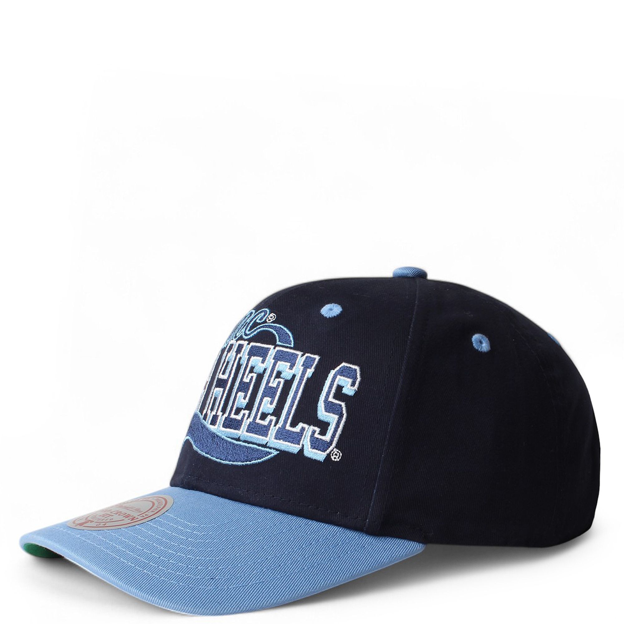 MITCHELL AND NESS NCAA Block Sweep Pro Snapback HP9715-UNCNAVY