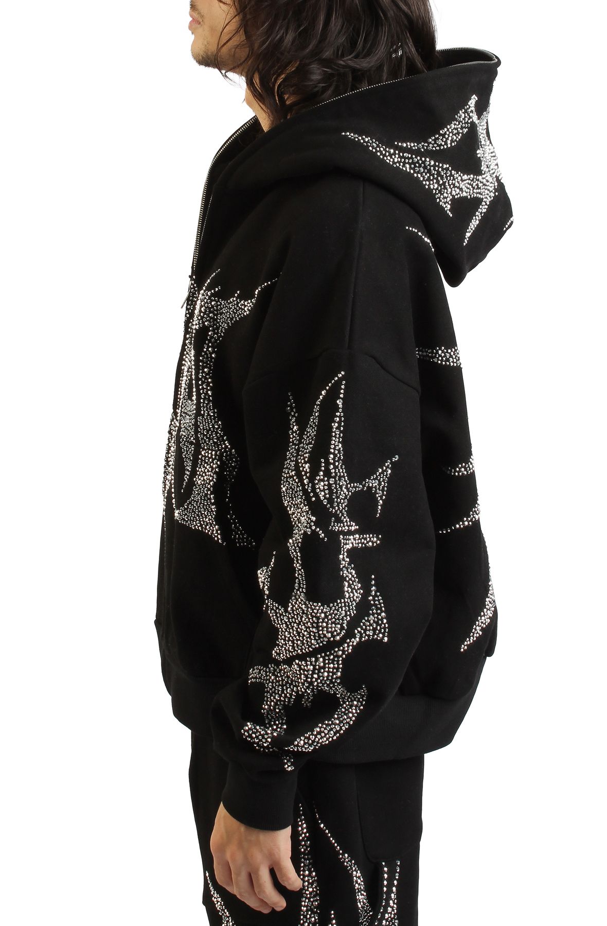 AKS Do Not Disturb Zip Hoodie AKOCT25JK_03C - Shiekh