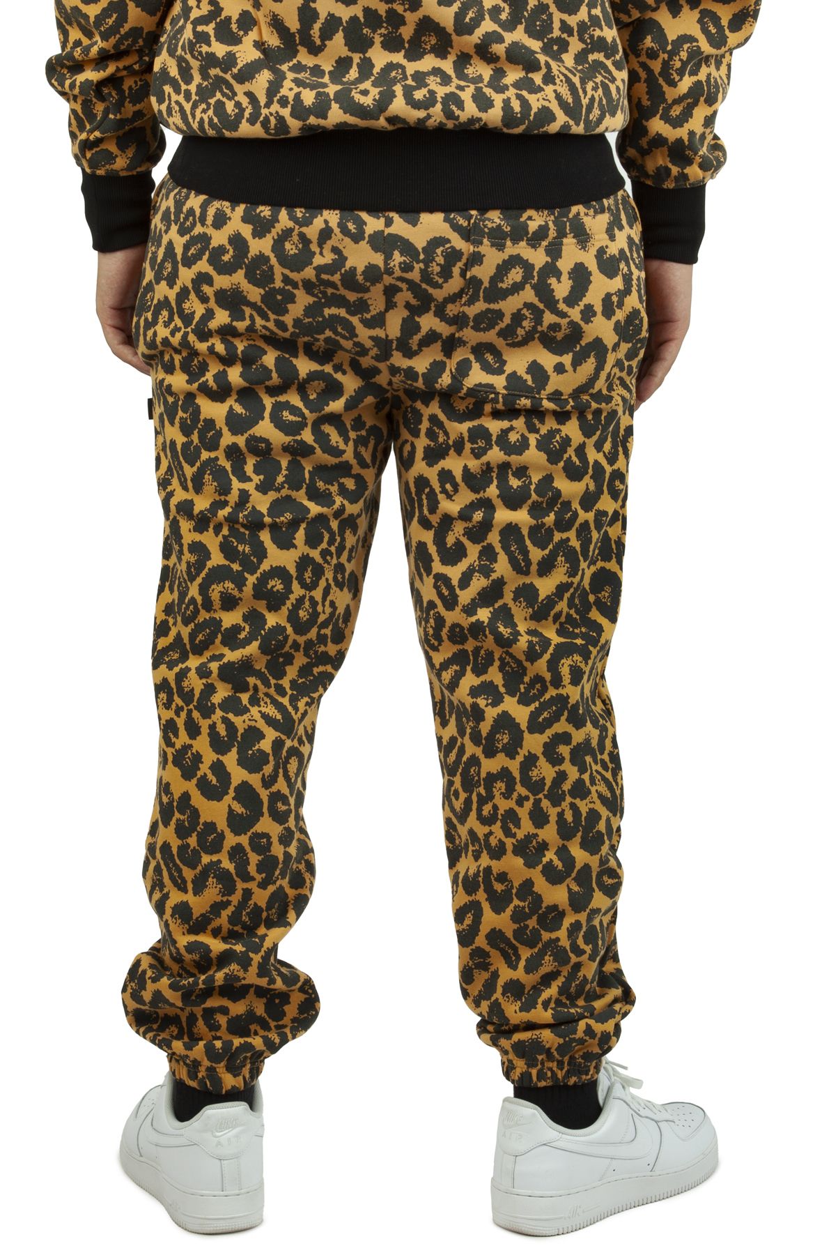 colsie Leopard Print Gray Sweatpants Size S - 26% off