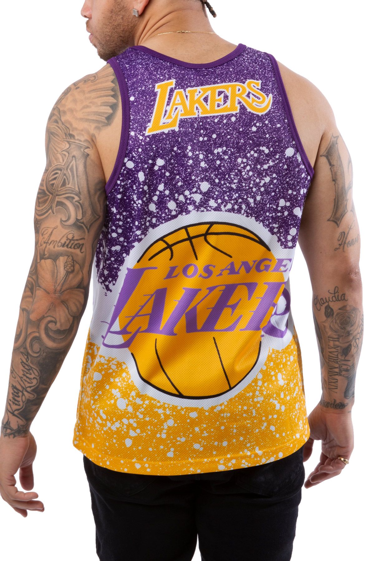 Mitchell & Ness Jumbotron 2.0 Sublimated Tank Los Angeles Lakers