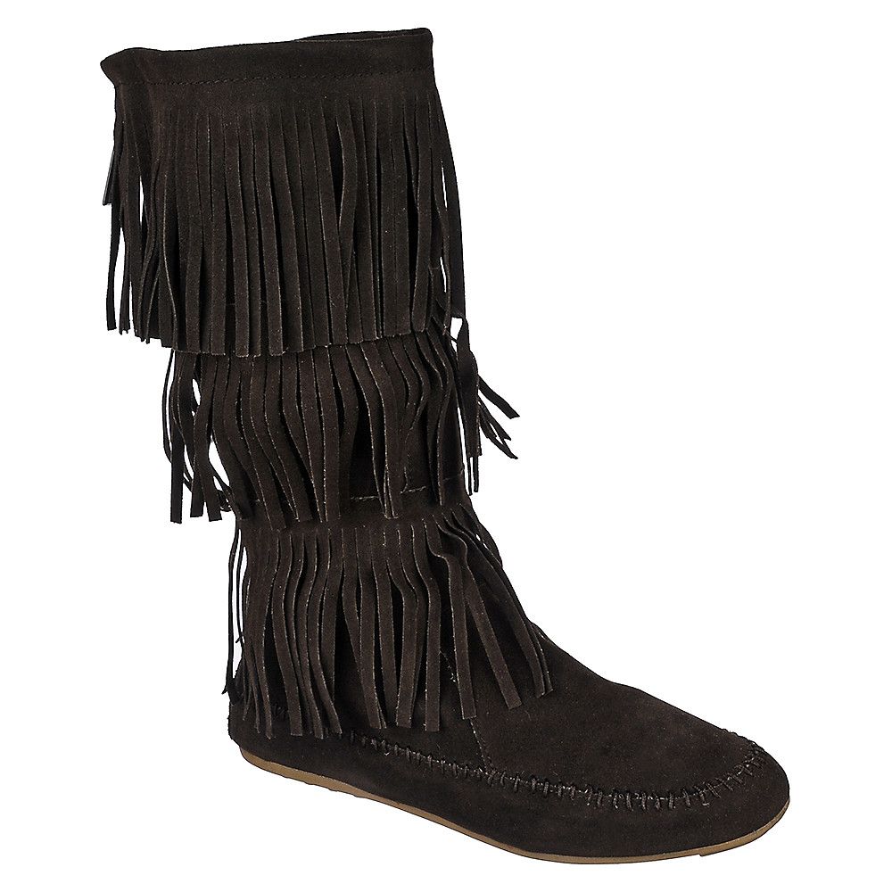 womens fringe boots