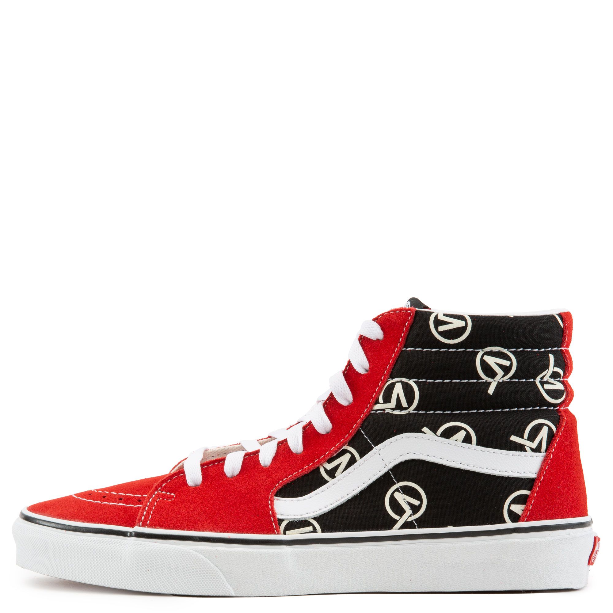 Vans, Shoes, New In Box Vans Hightop Supreme Skater Shoes Sneakers Women  Red White Checkered