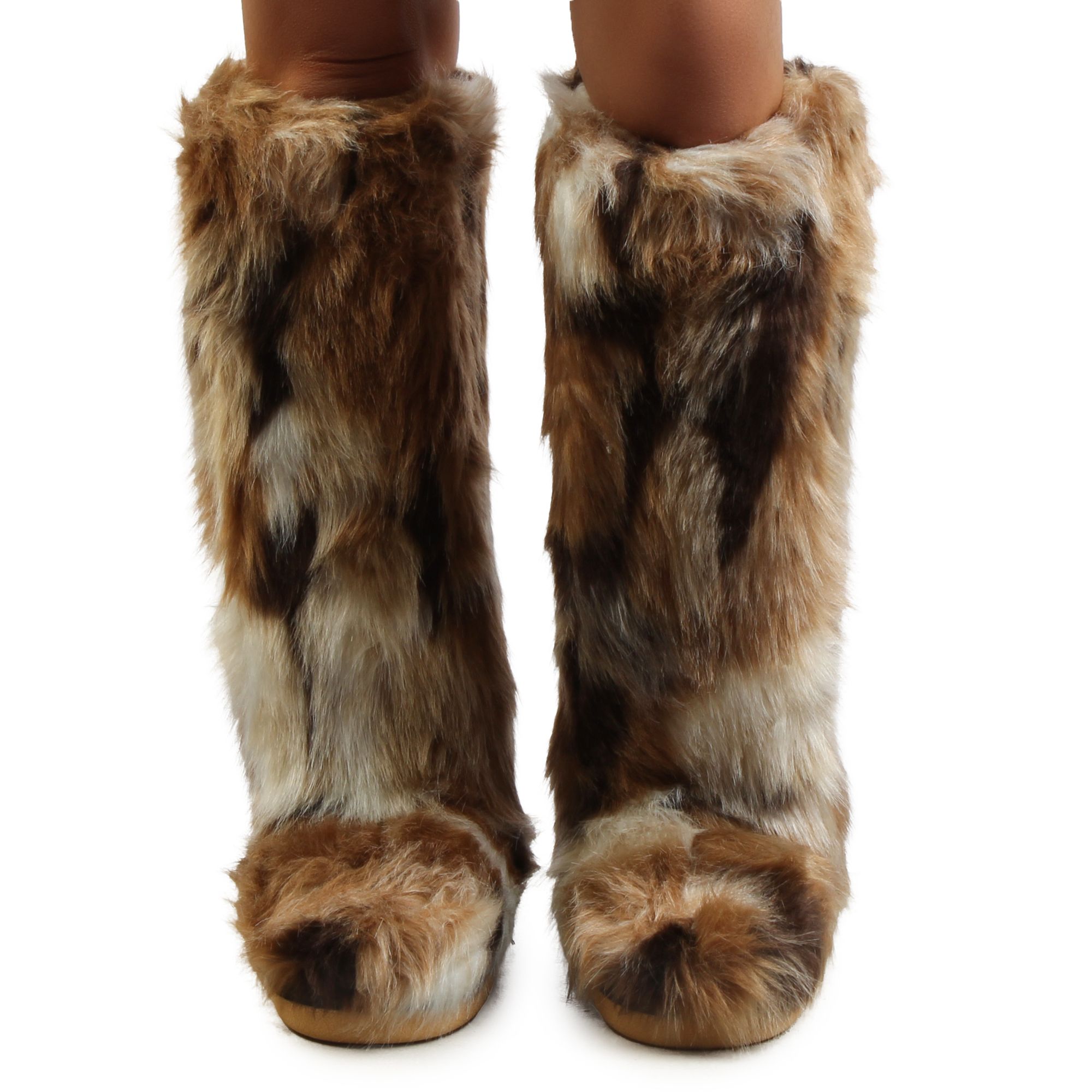 AZALEA WANG Fennec- Fur Boot FENNEC-MULTI - Shiekh
