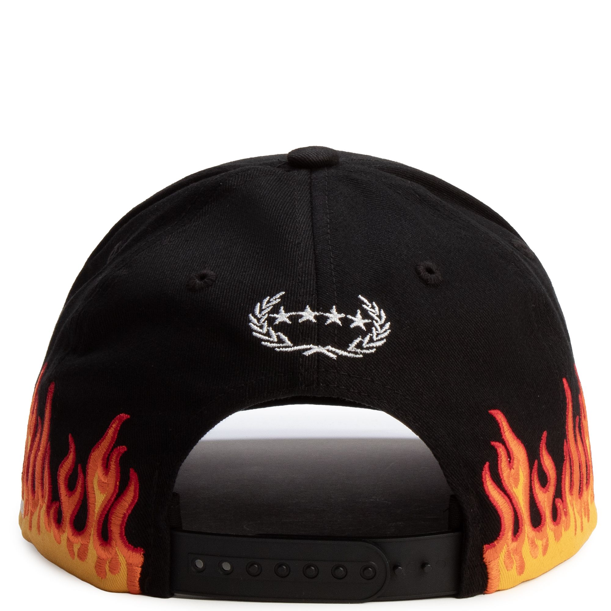 FIELD GRADE LA Gothic Flames Twill Trucker Hat 1005366 - Shiekh