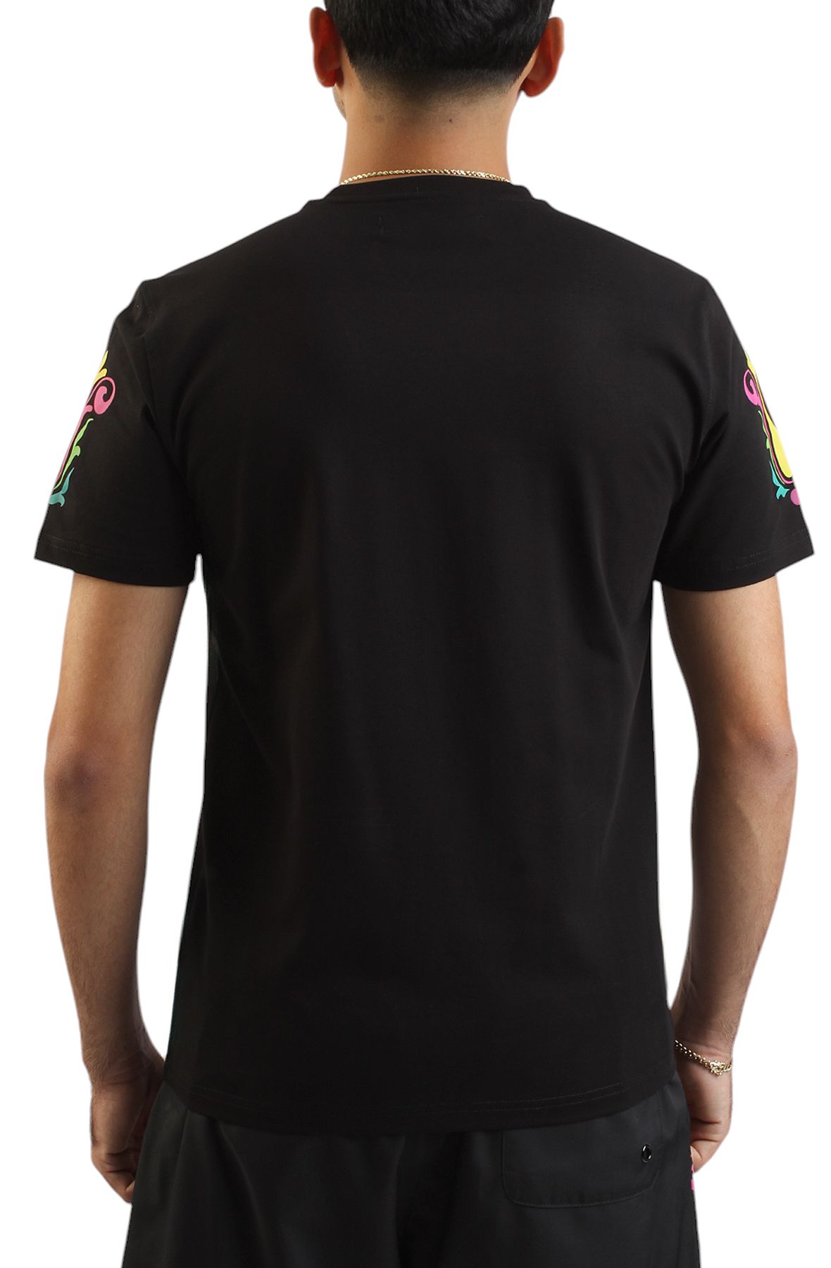 MAXIMA The Simpsons Bart Thermal Skull T-Shirt FM10492-BLK