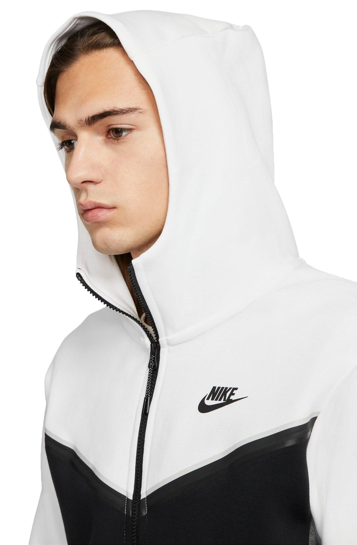 Nike Sportswear Tech Fleece Hoodie White/Black –