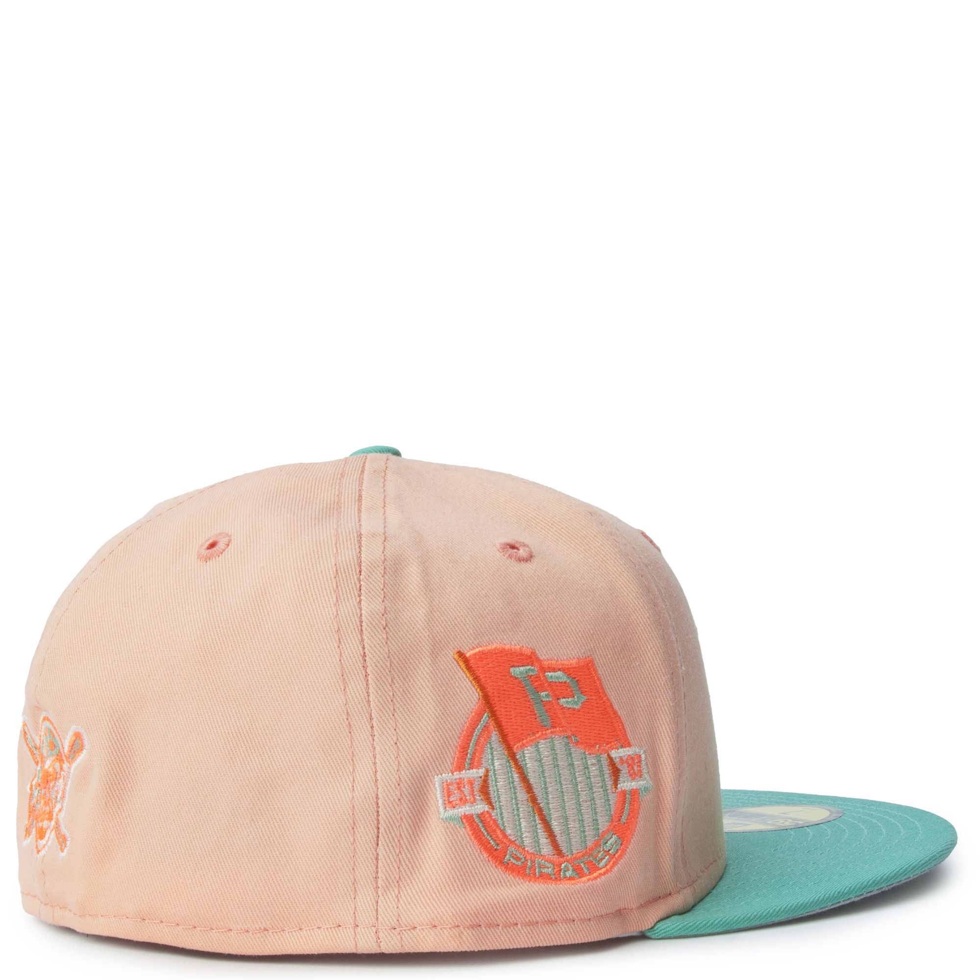 NEW ERA CAPS San Diego Padres Peach Mint 59FIFTY Fitted Hat 70725293 -  Shiekh