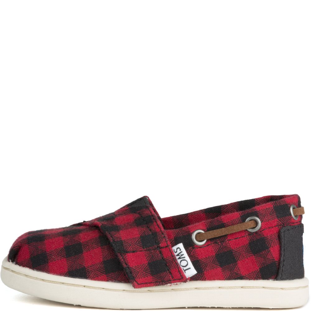 Red and black plaid hot sale toms