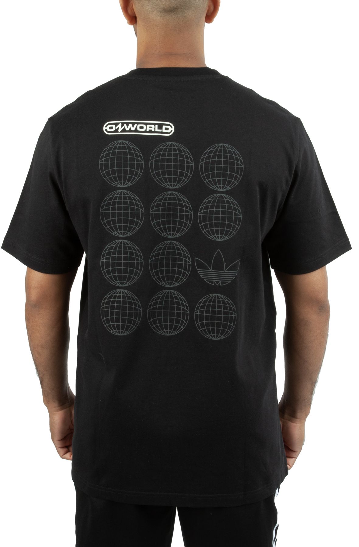 Aqua Timez　Re：loading　Tシャツ（ブラックXL） CRONOS Water-Resistant Hybrid OverSize T-SHIRT【BLACK×BLUE