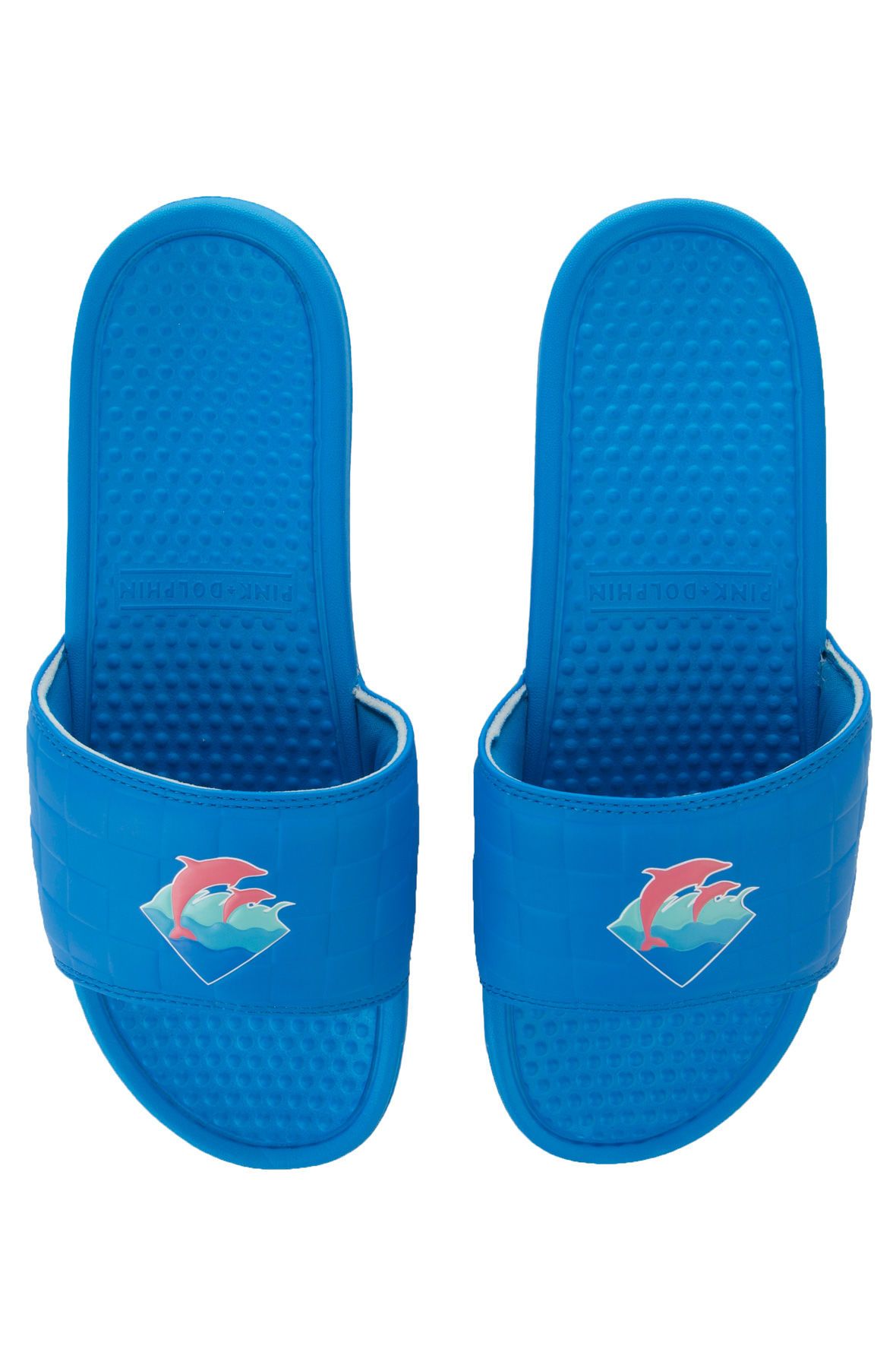 PINK DOLPHIN The Waves 2.0 Slides in QS171608WA2BU Shiekh