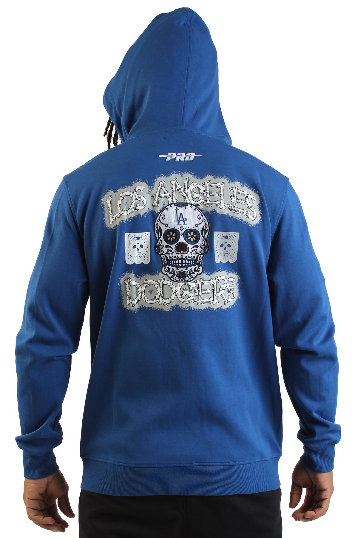 PRO STANDARD MLB Los Angeles Dodgers Bones Hoodie LLD5316100-DBL