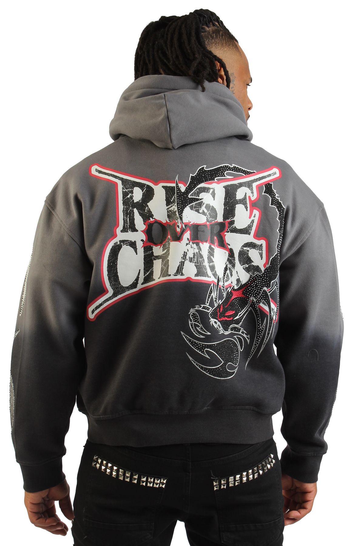 SMOKE RISE Stinger Hoodie FO26S429SK-CHA - Shiekh