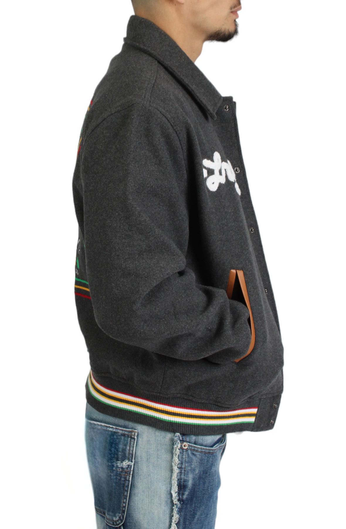 TEAM ROOTS PEOPLE WOOL JACKET L2PVMJLXX-CH40