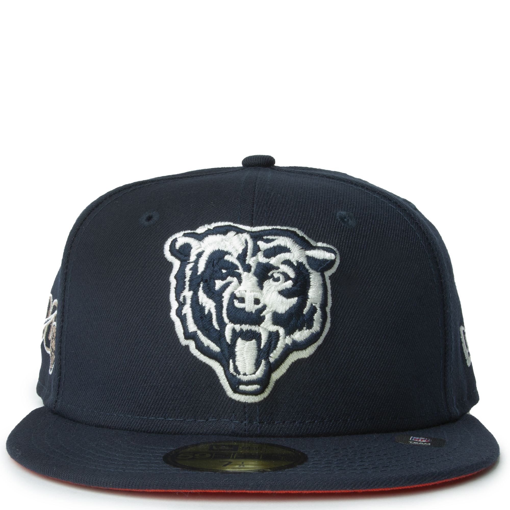 New Era Youth New Era Navy Chicago Bears Main 59FIFTY Fitted Hat