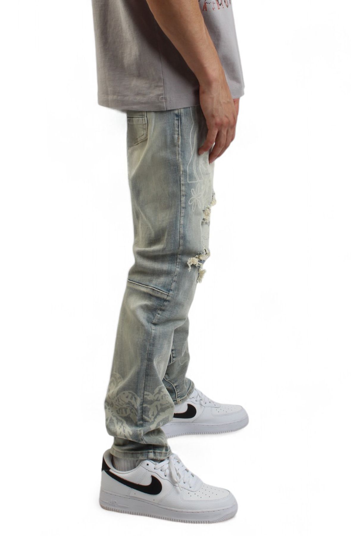 Size 10 - Levi's x Air Jordan 1 Retro 23/501 Denim Pack for