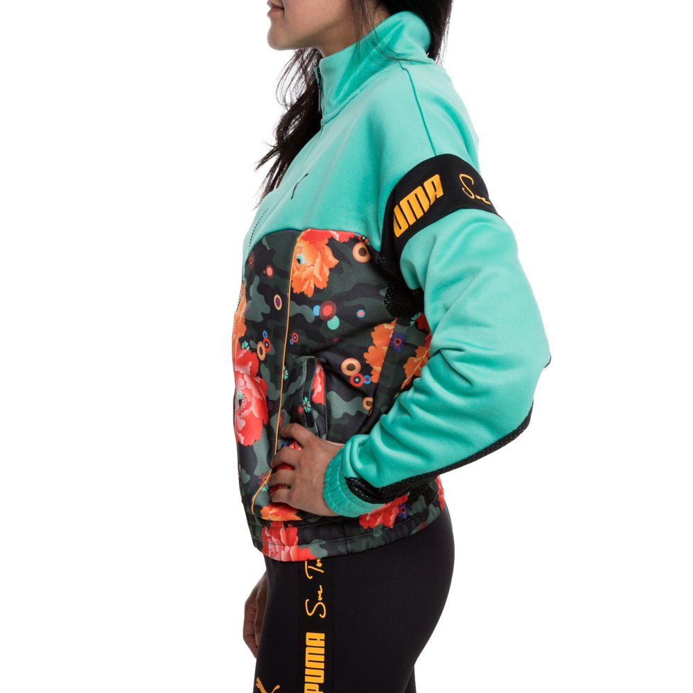 極美品✨ PUMAxSUE TSAI トラックジャケット 花柄 迷彩 ボタニカル
