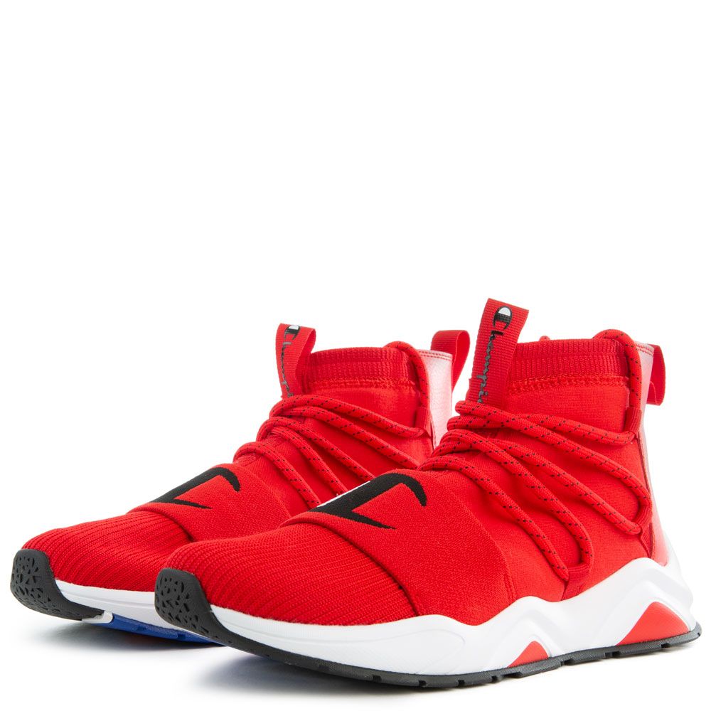 Rally Hype Mid Scarlet/White