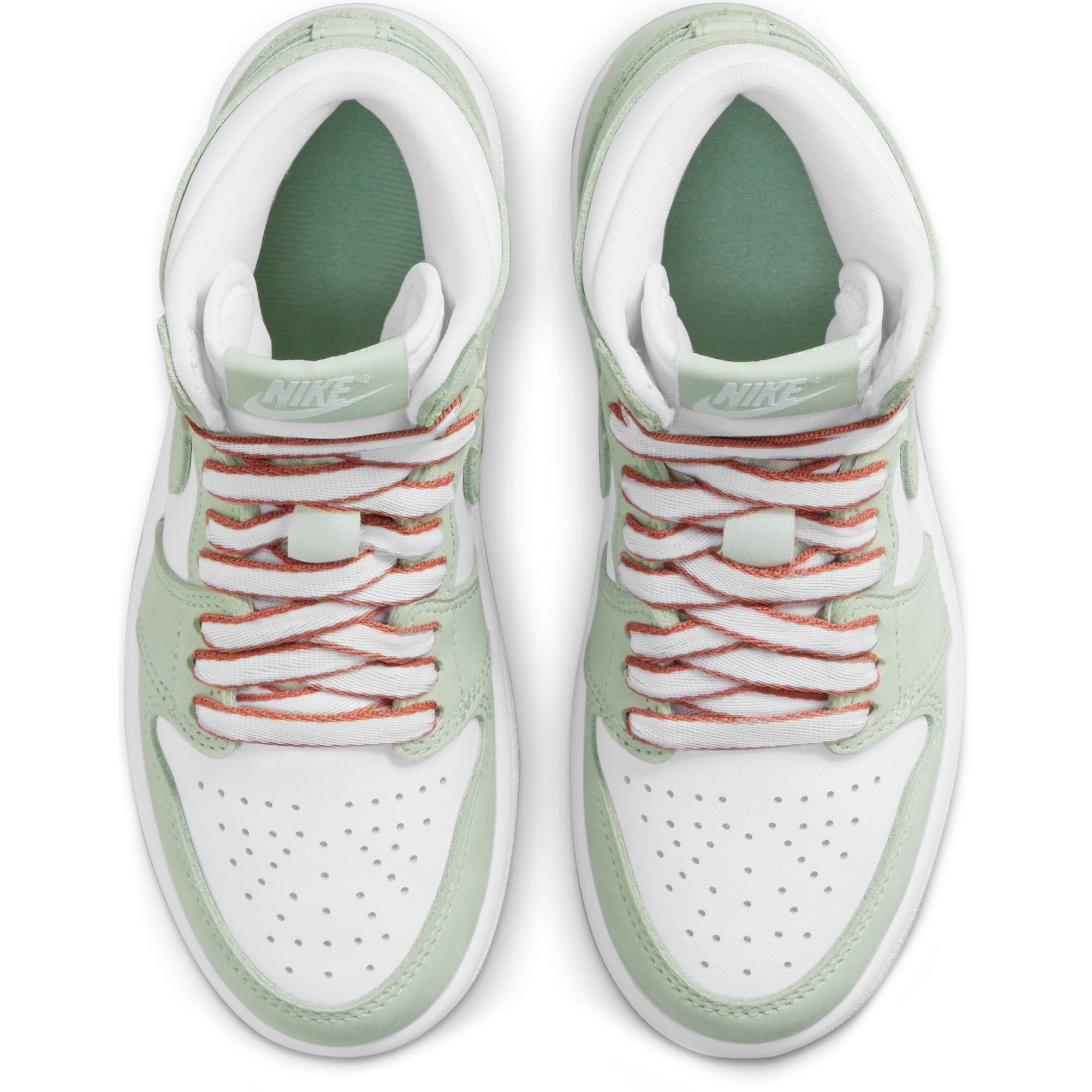 seafoam healing orange jordan 1