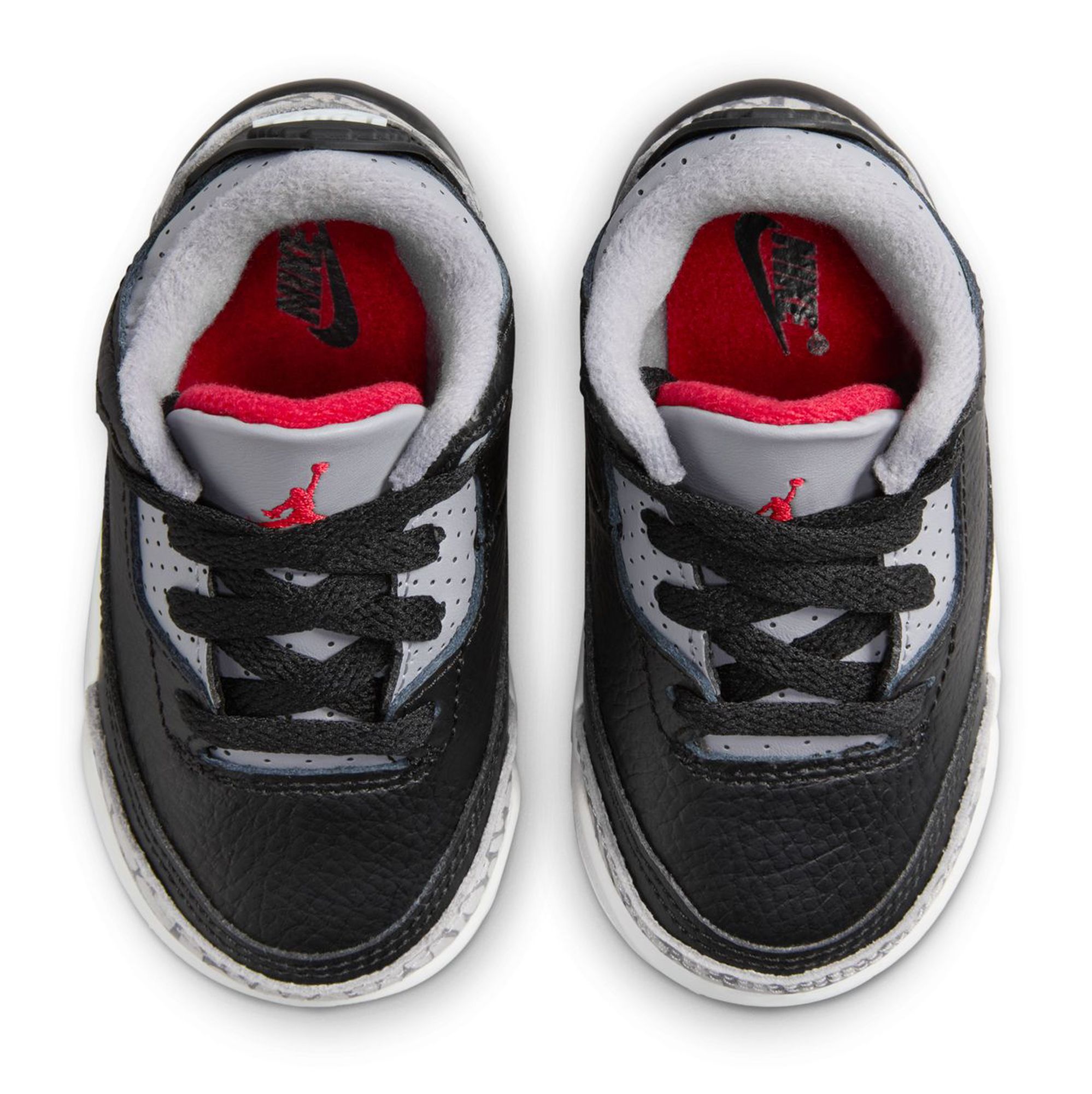 Jordan 3 black cement preschool best sale