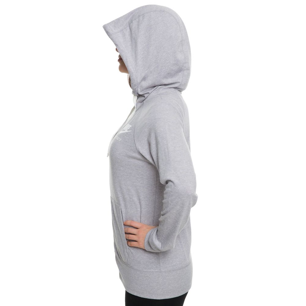 Grey Nike Women's Sportswear Vintage Full Zip Hoodie Nike