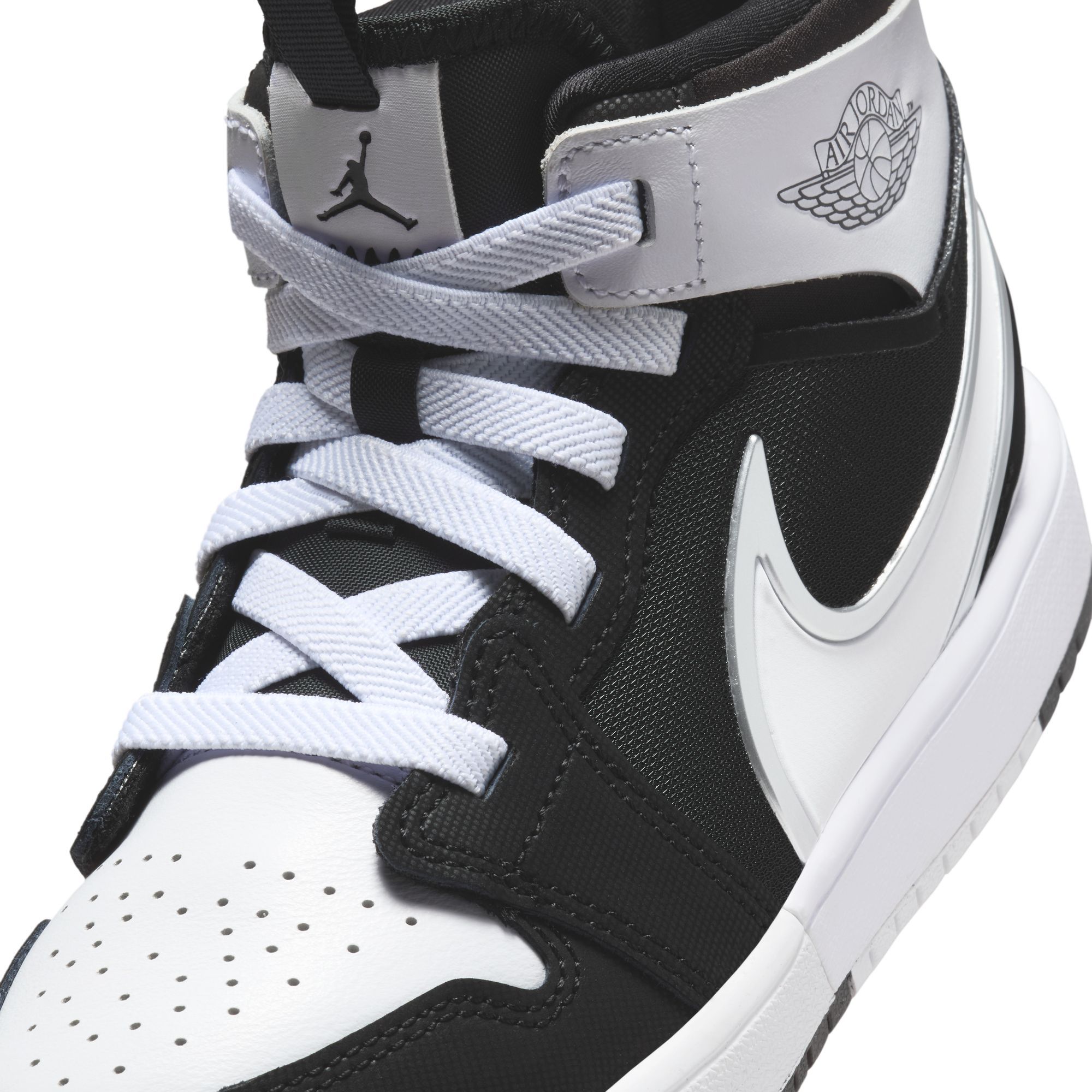 NIKE Pre-School Jordan 1 Mid RM EasyOn FQ1282 001 - Shiekh