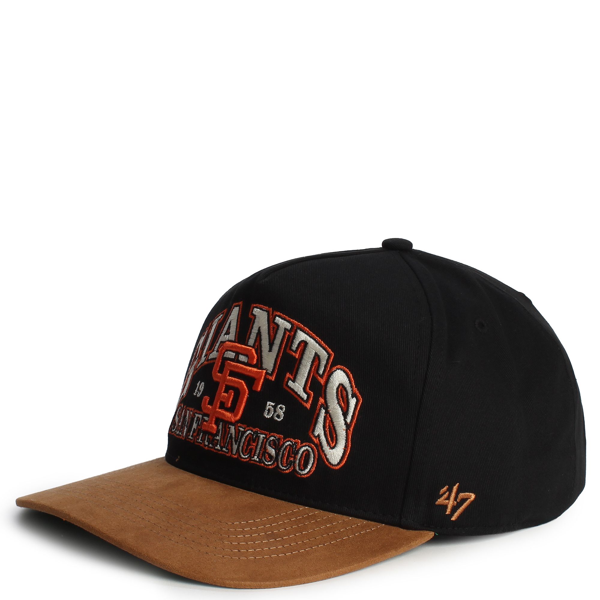 47 BRAND HATS MLB San Francisco Giants '47 Suede Hitch Snapback