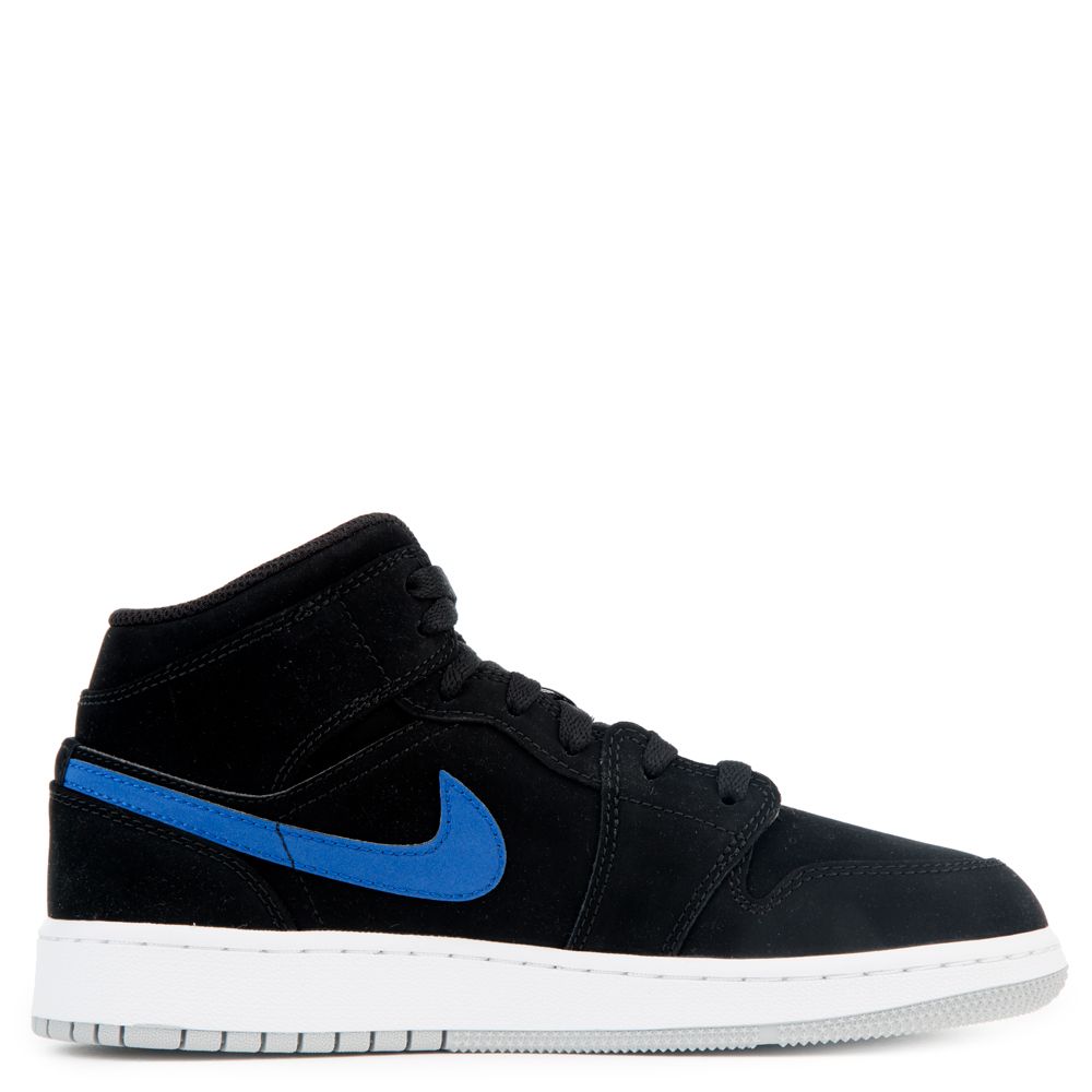 Air jordan 1 mid bg black on sale