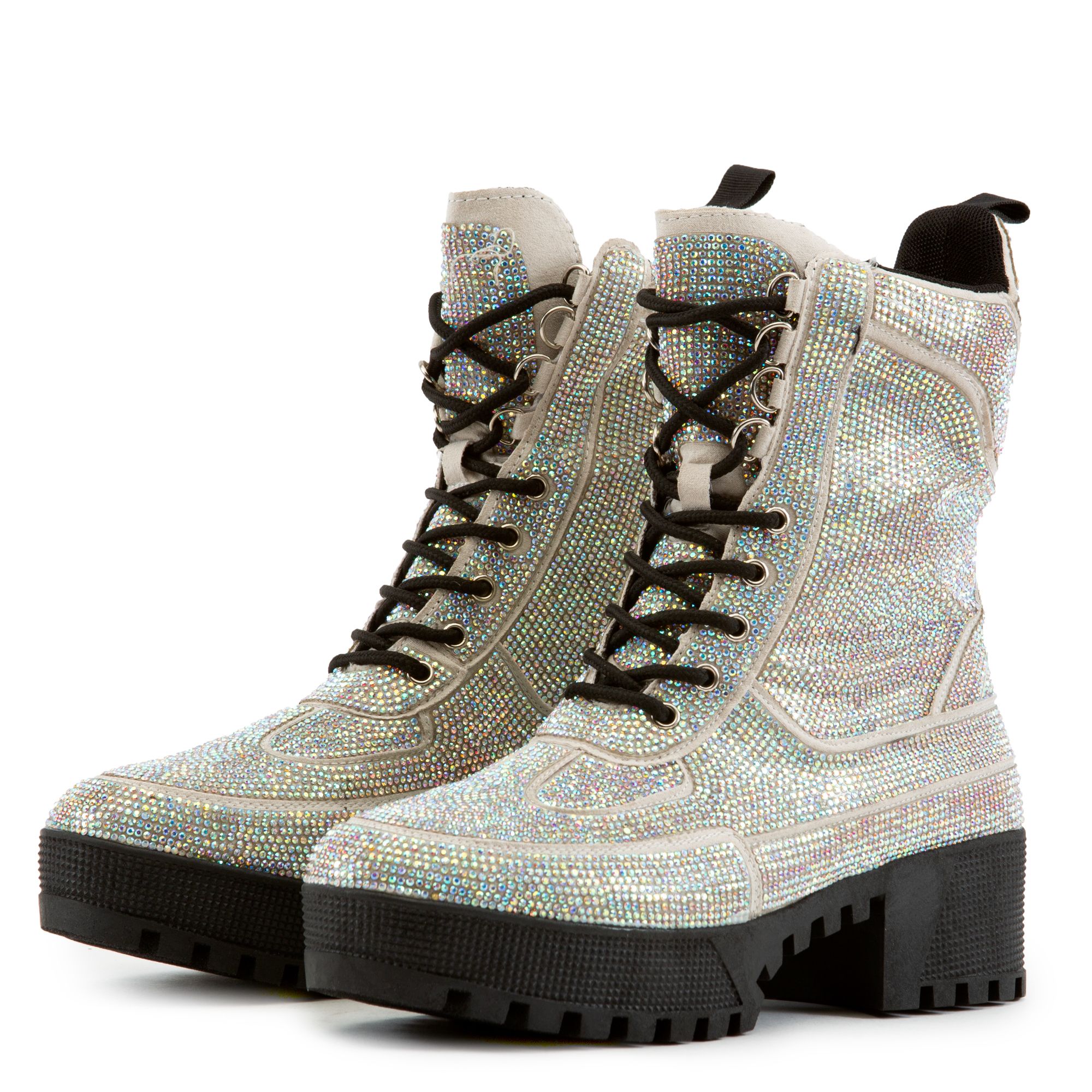hologram combat boots