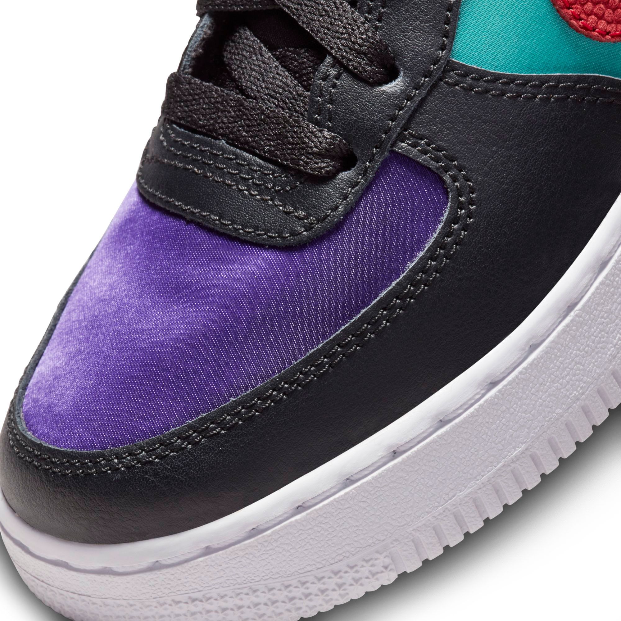 Nike Air Force 1 LV8 GS White/Black-Vivid Purple Size