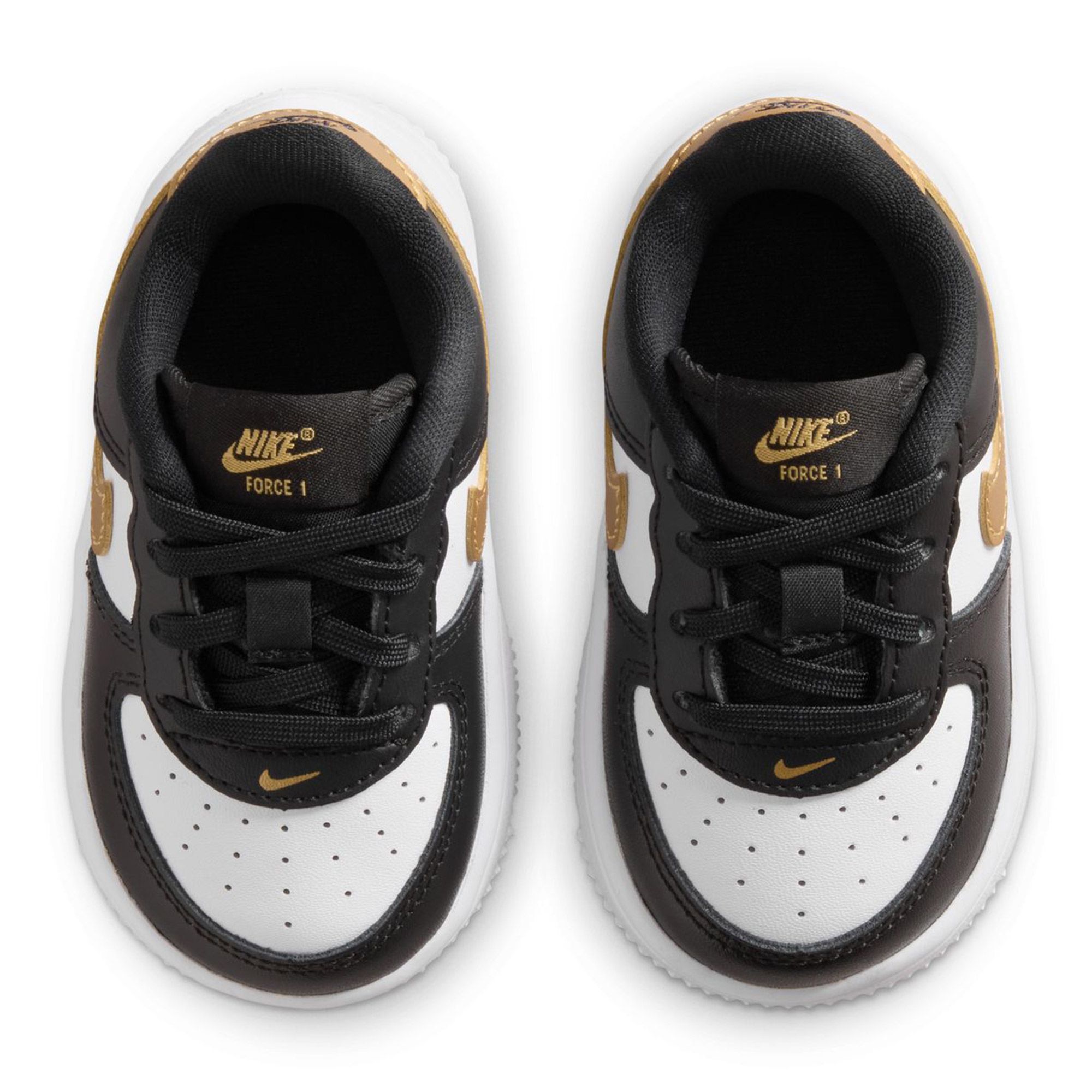 black and yellow nike toddler shoes