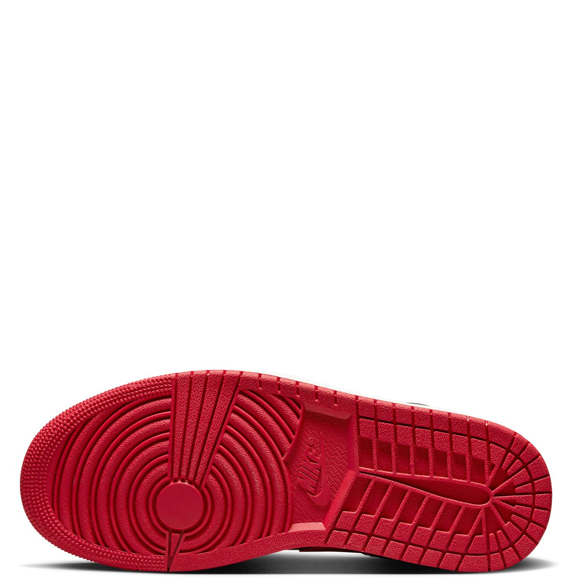 Jordan Air Jordan 1 Low Sneaker in White, Gym Red, Black, & Sail