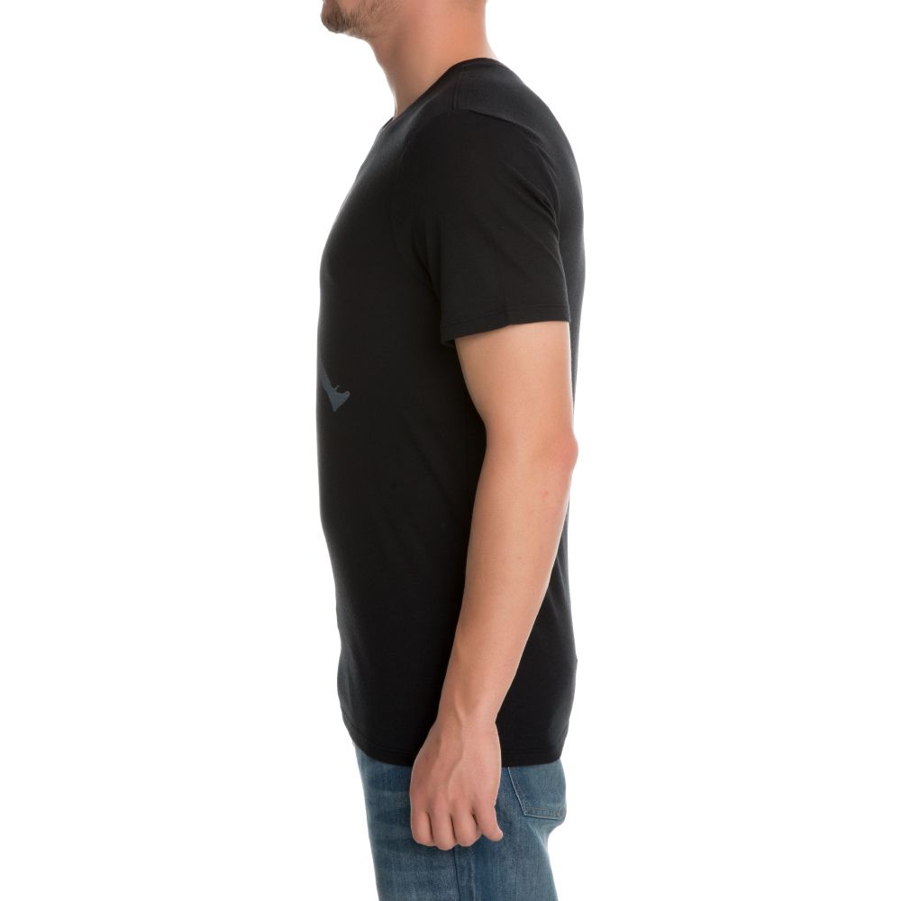 Jordan Iconic Jumpman Logo T-Shirt BLACK/WHITE