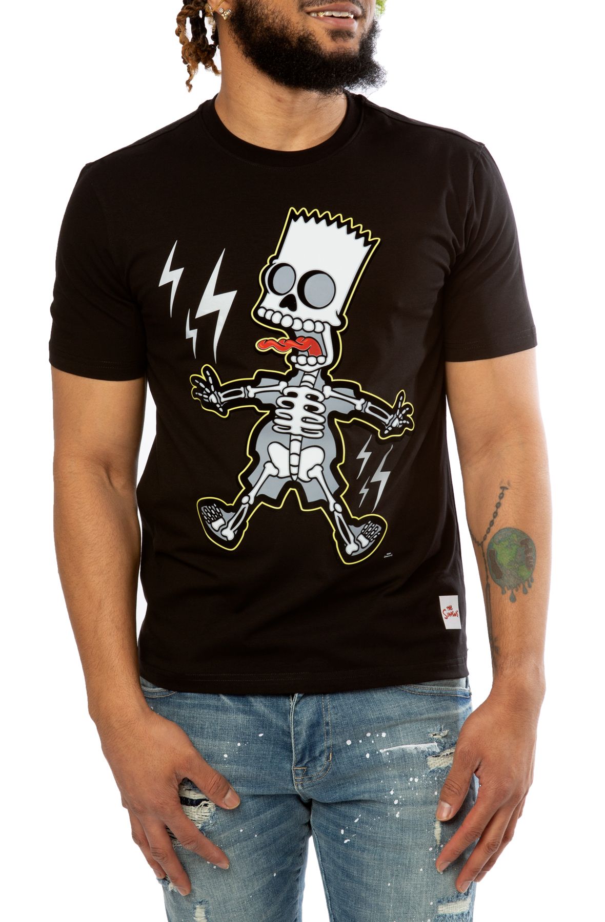 ◉専用です◉ Bartman様 MAXIMA Electrocuted Bart Tee FM10011SH-BLK - Shiekh